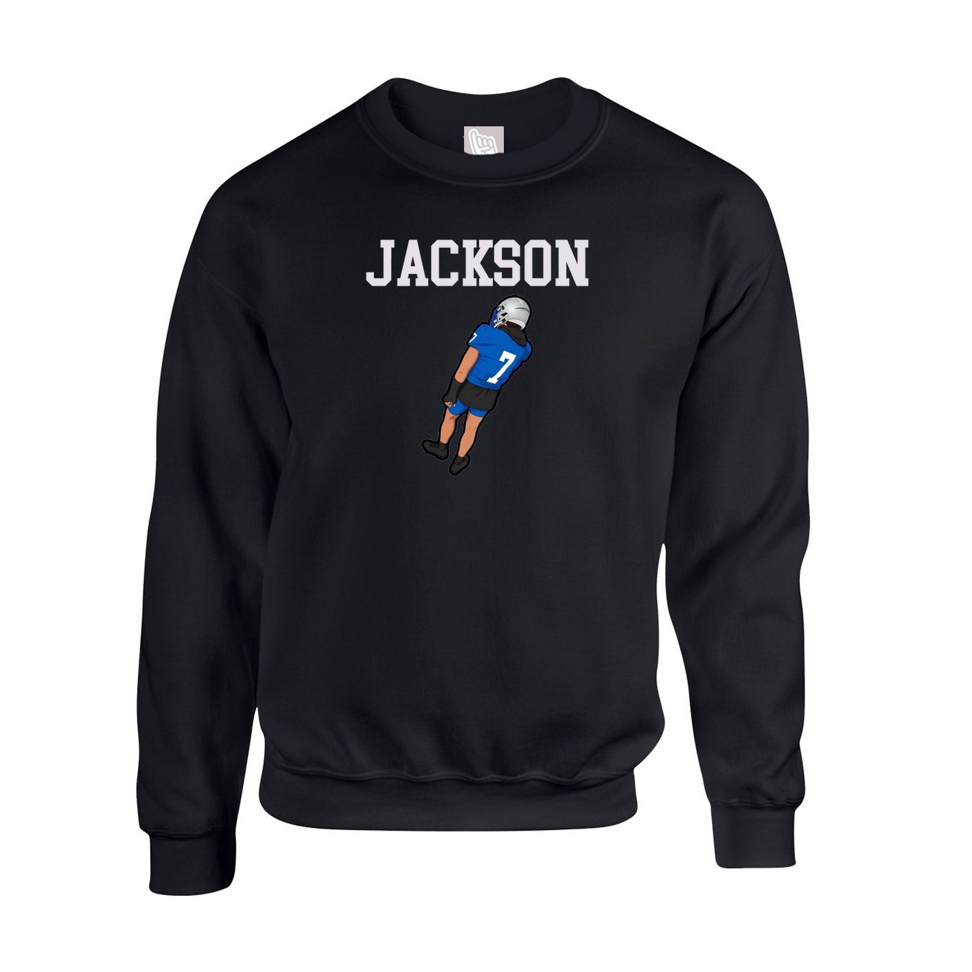 Fleece Crew — Shirsey in Black