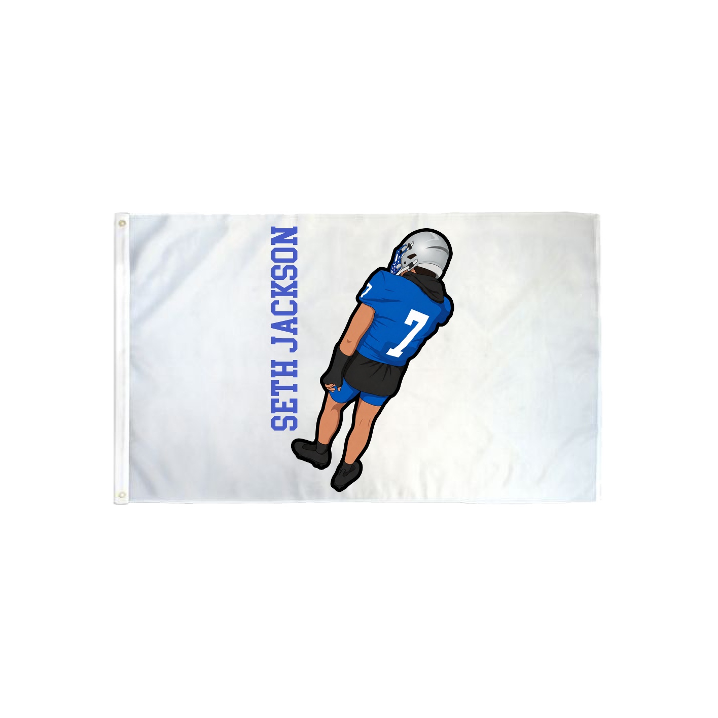 3x5 Flag — Name Vertical in Classic