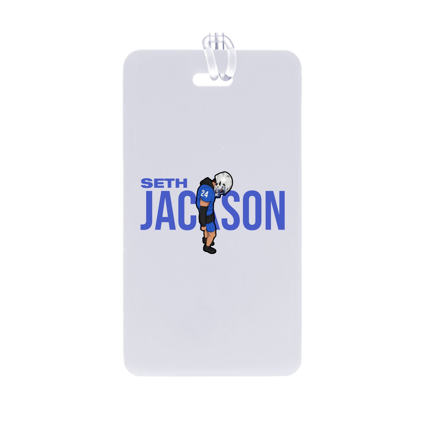 Bag Tag — Player Name in Classic