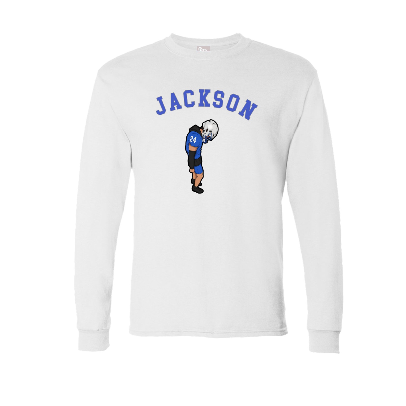 Long Sleeve Tee — Shirsey Arch in White