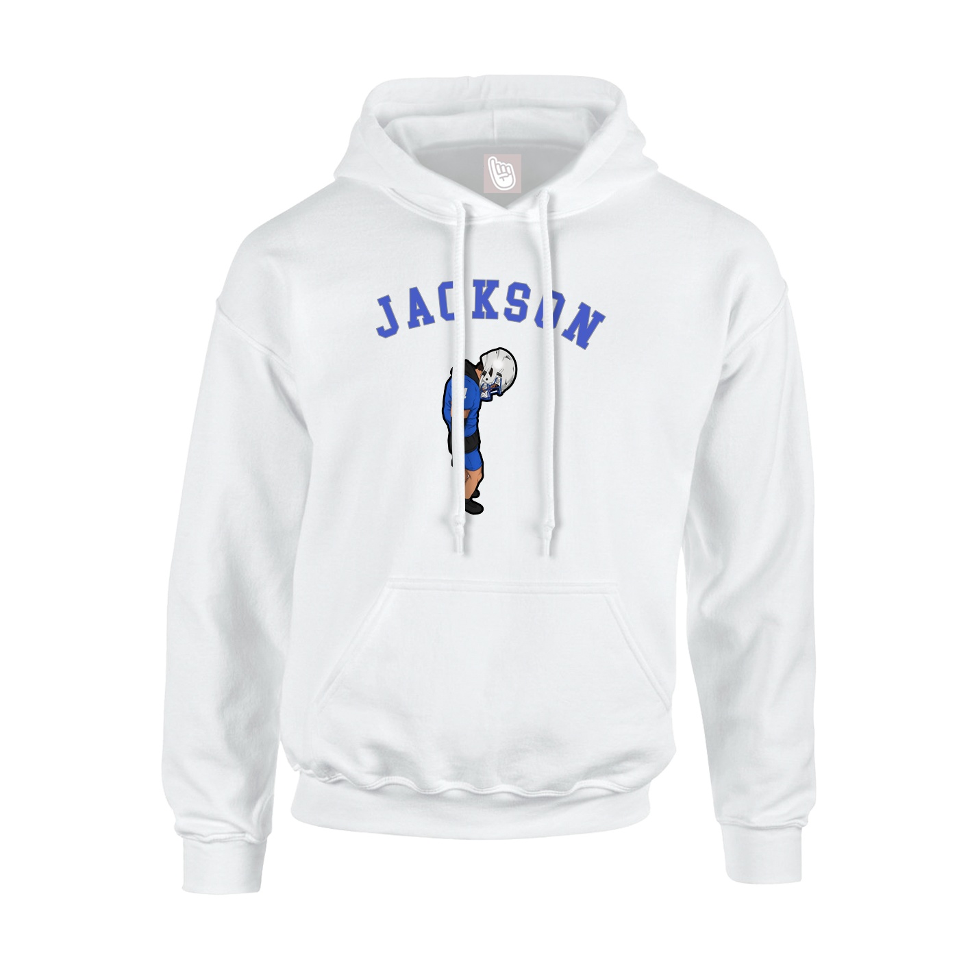 Hoodie — Shirsey Arch in White