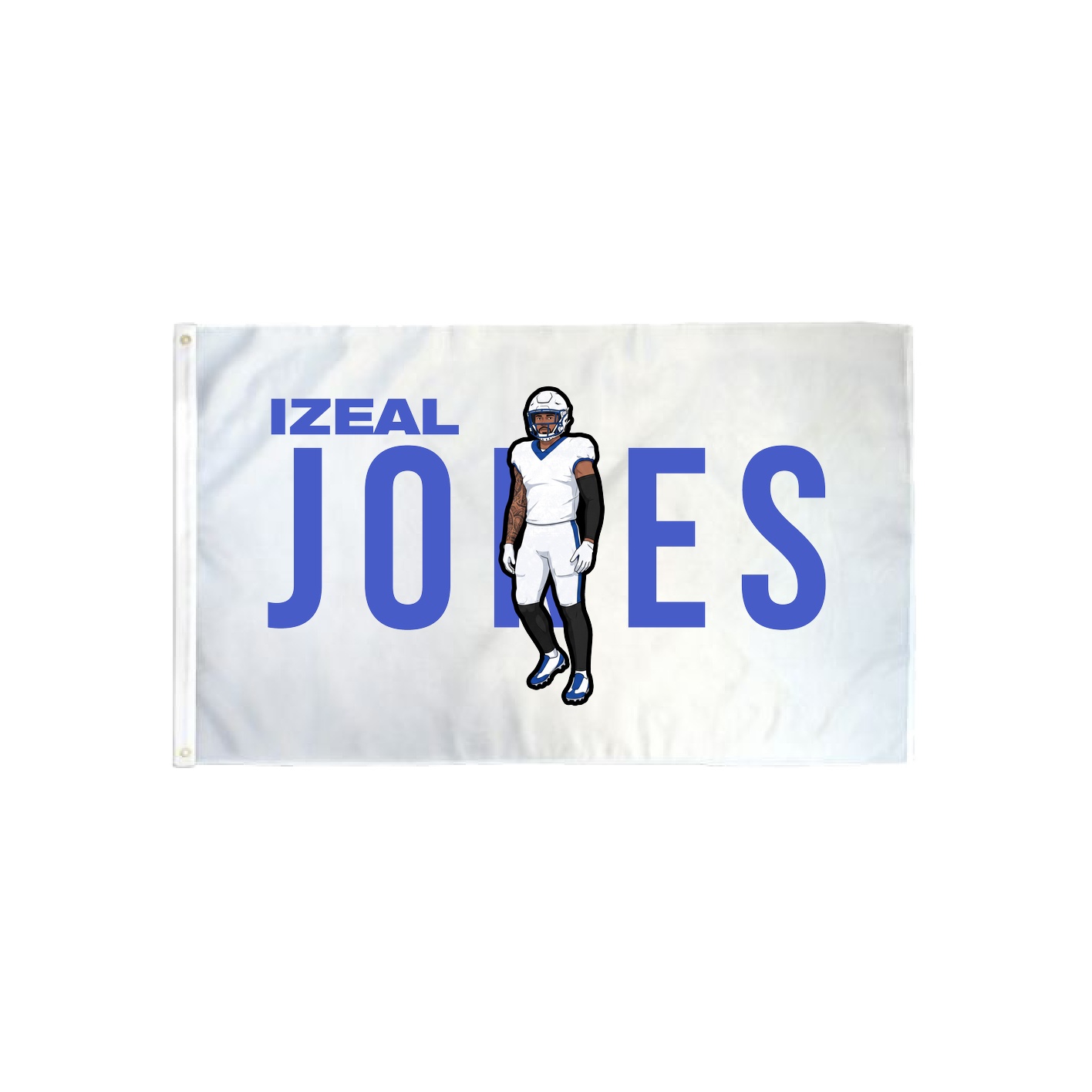 3x5 Flag — Player Name in Classic
