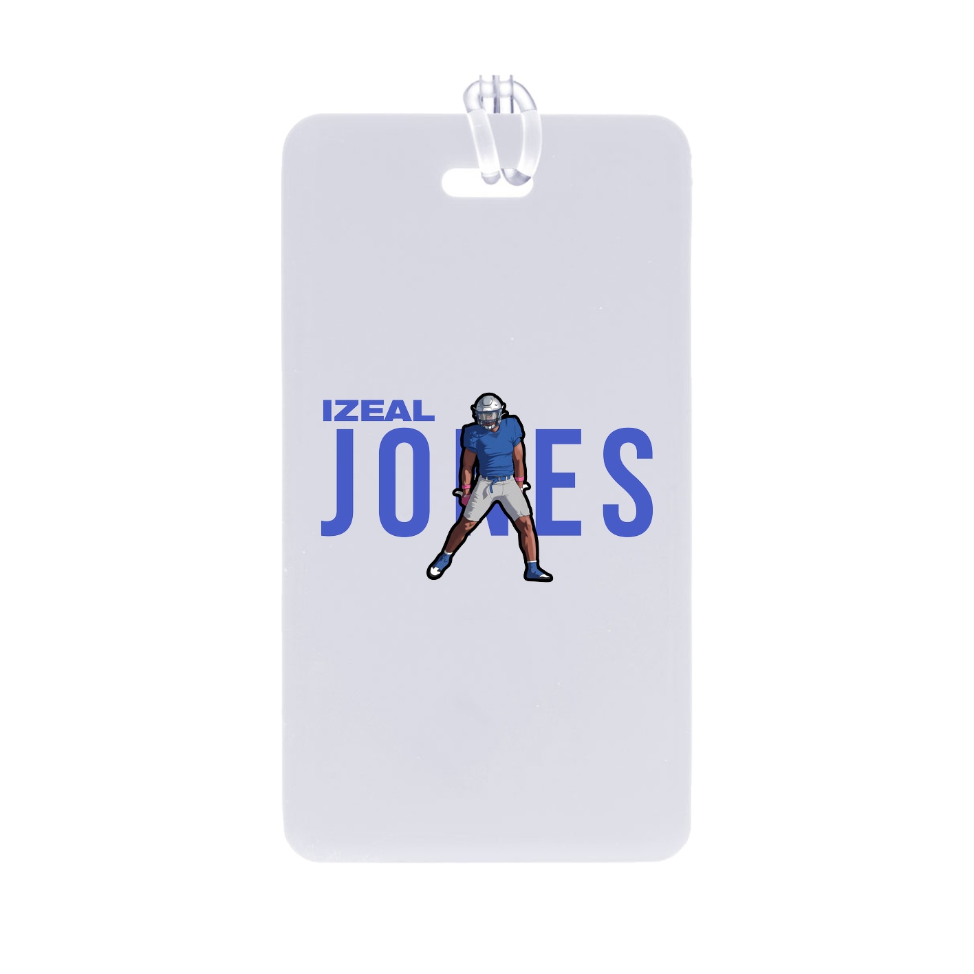 Bag Tag — Player Name in Classic