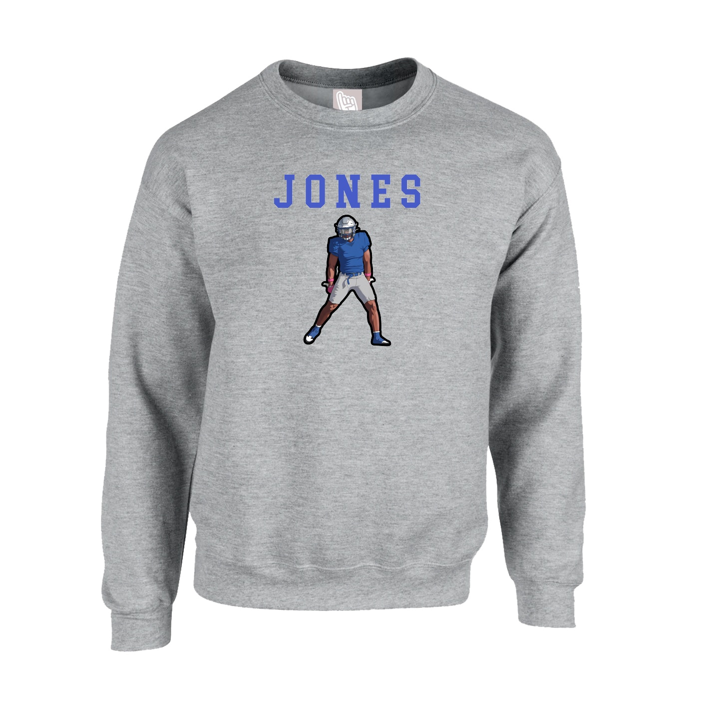 Fleece Crew — Shirsey in Grey