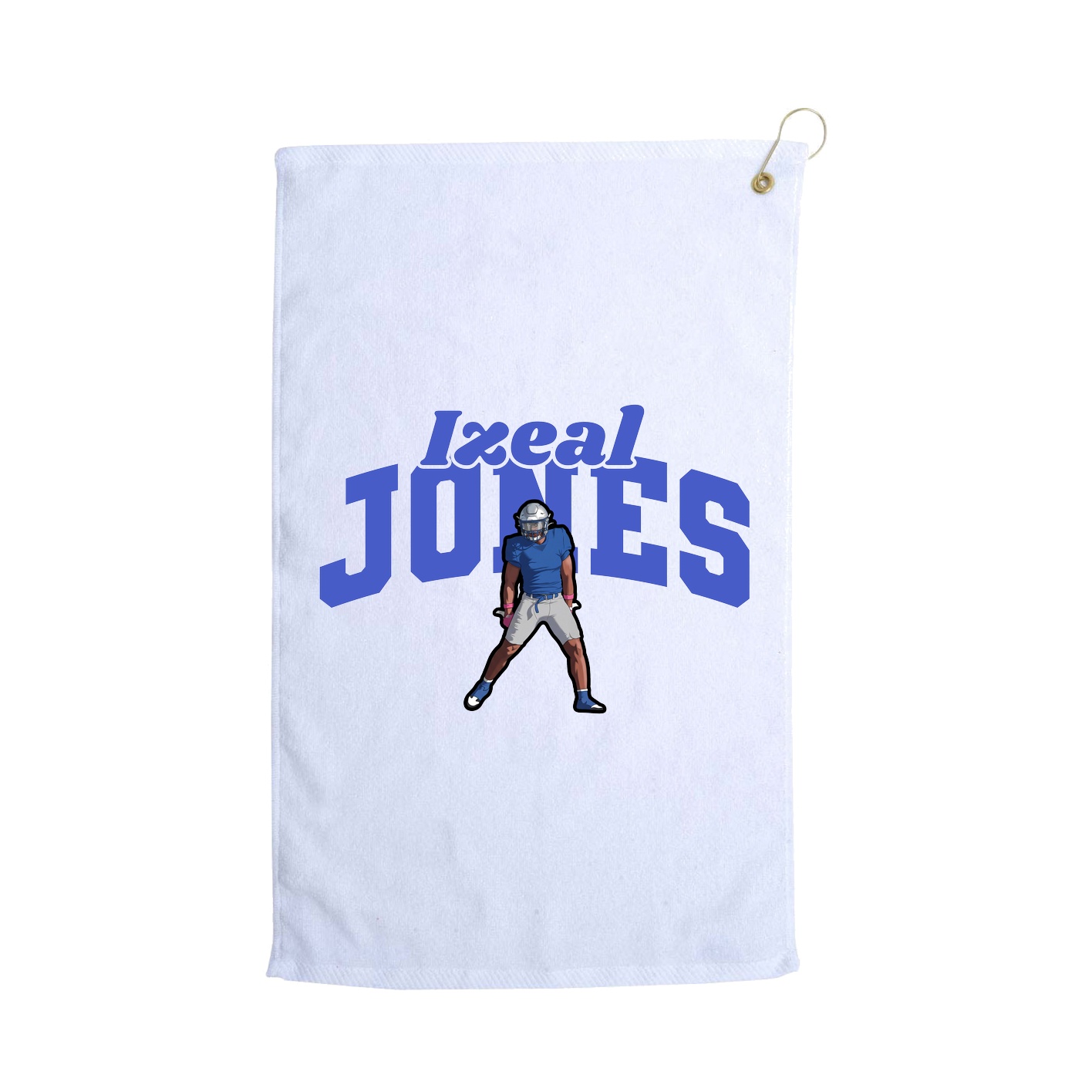 Golf Towel — Signature Arch in White
