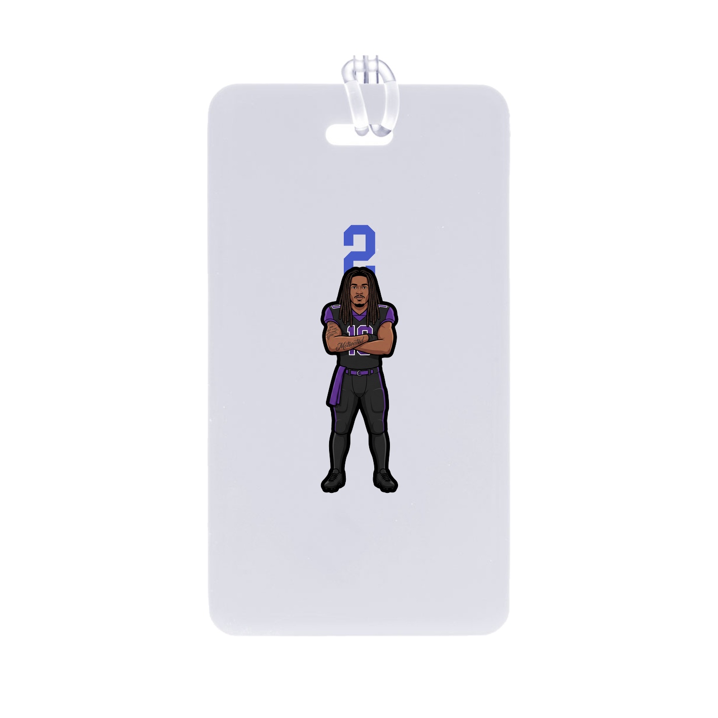 Bag Tag — Number Top in Classic