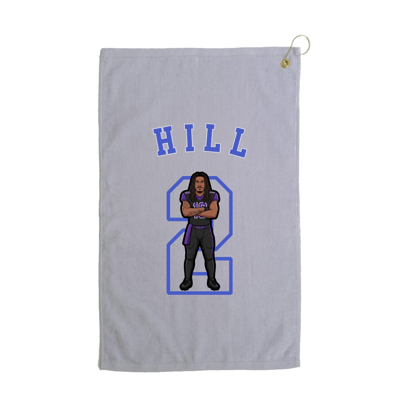 Golf Towel — Shirsey Arch in Grey