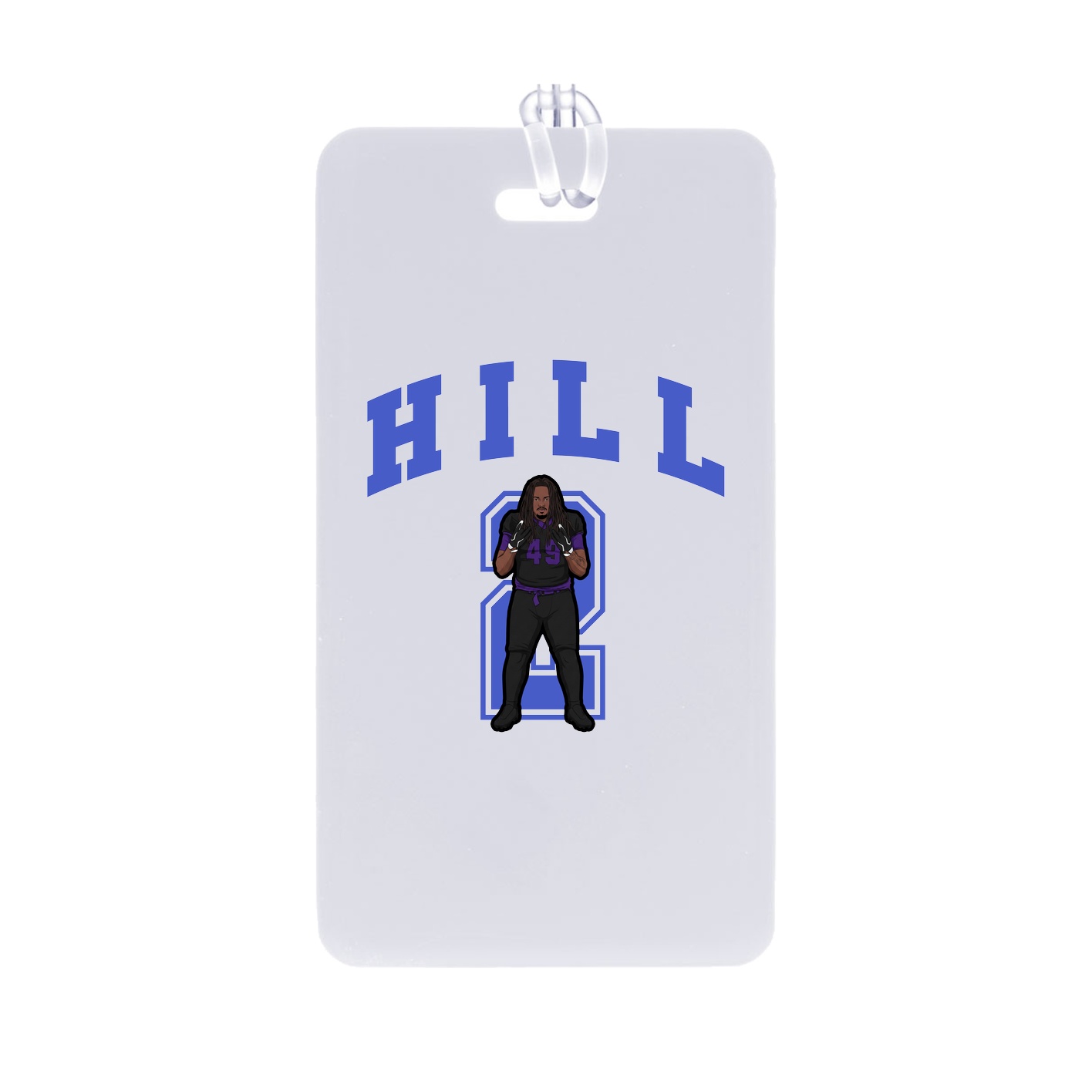 Bag Tag — Number in Classic