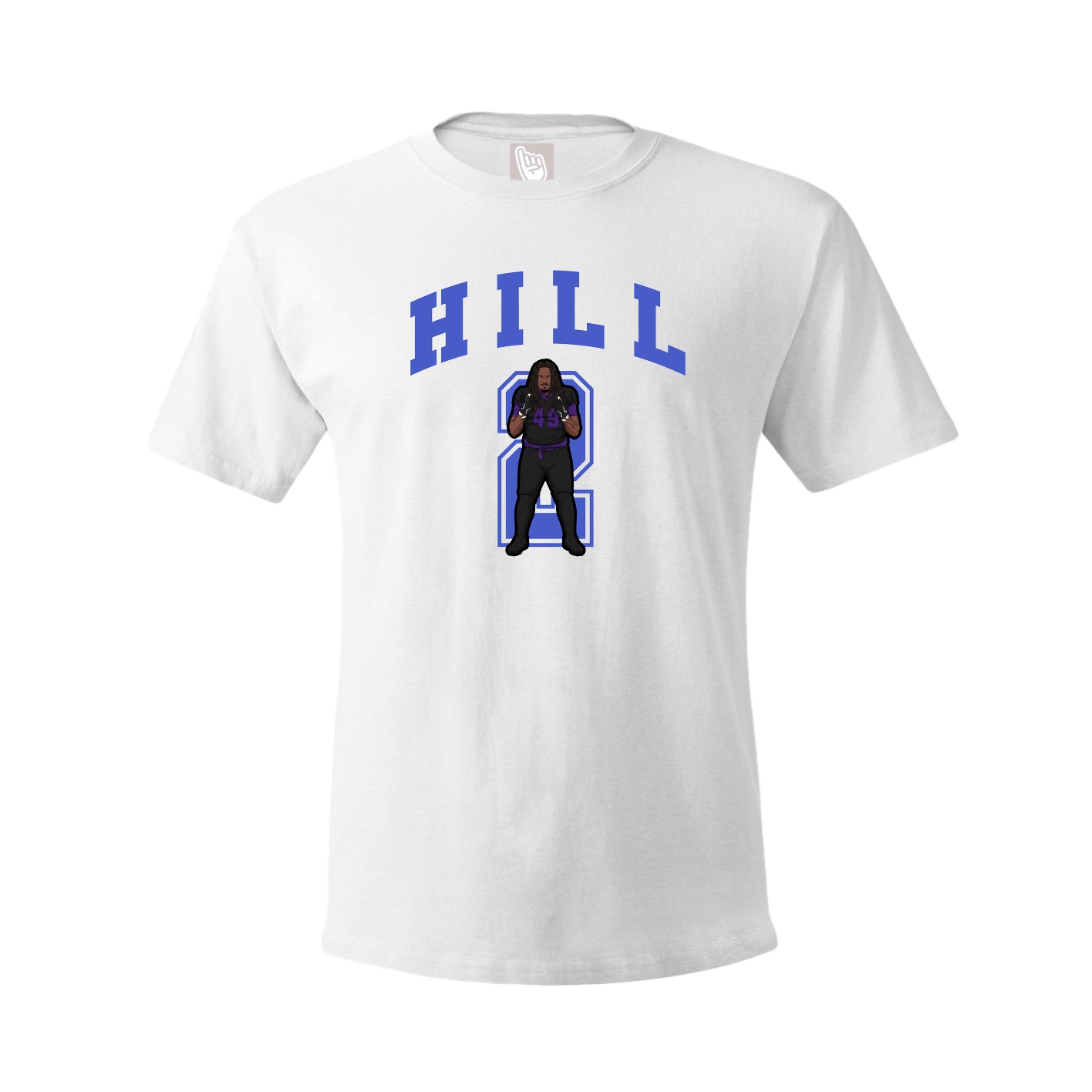 Tee — Number in White