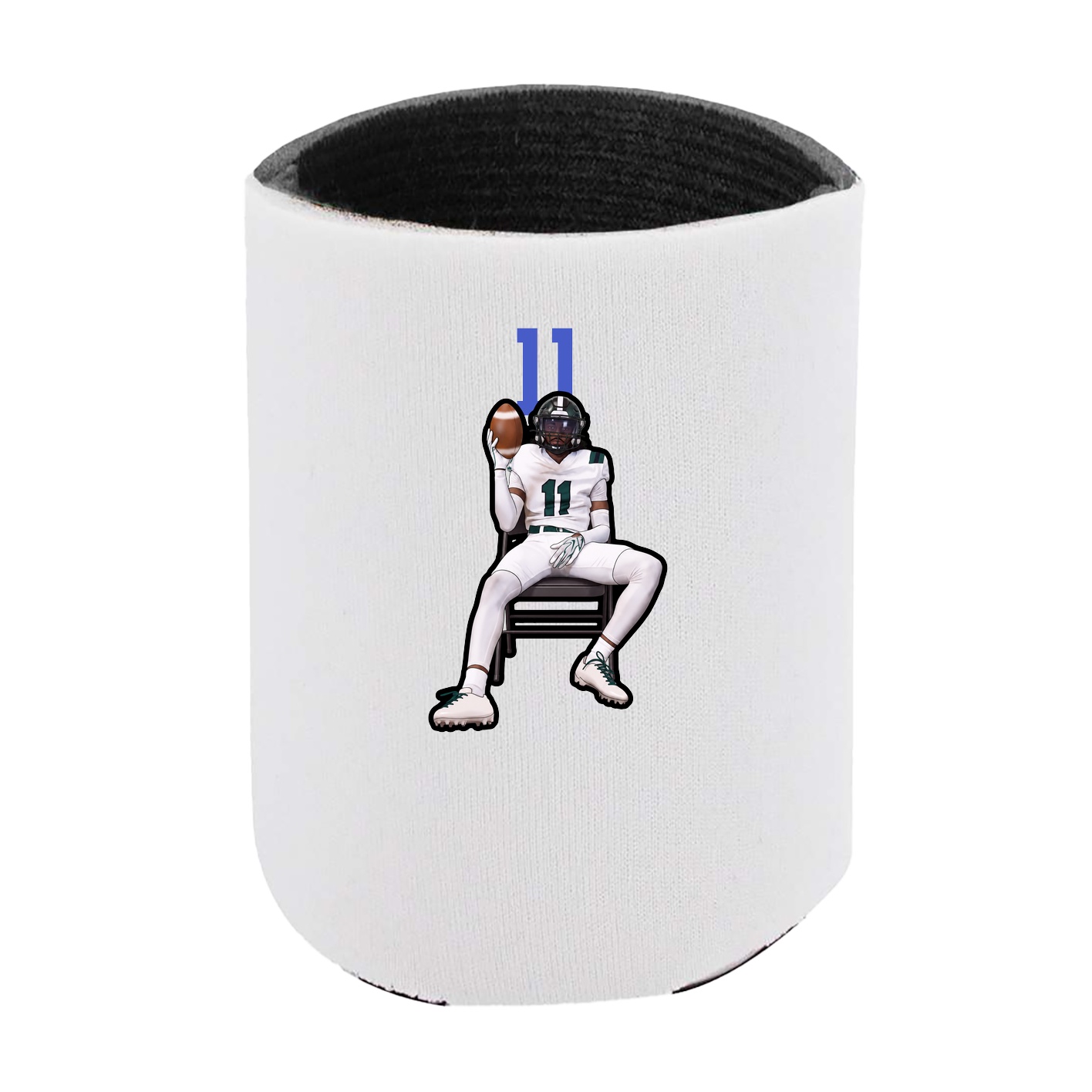 Can Holder — Number Top in White