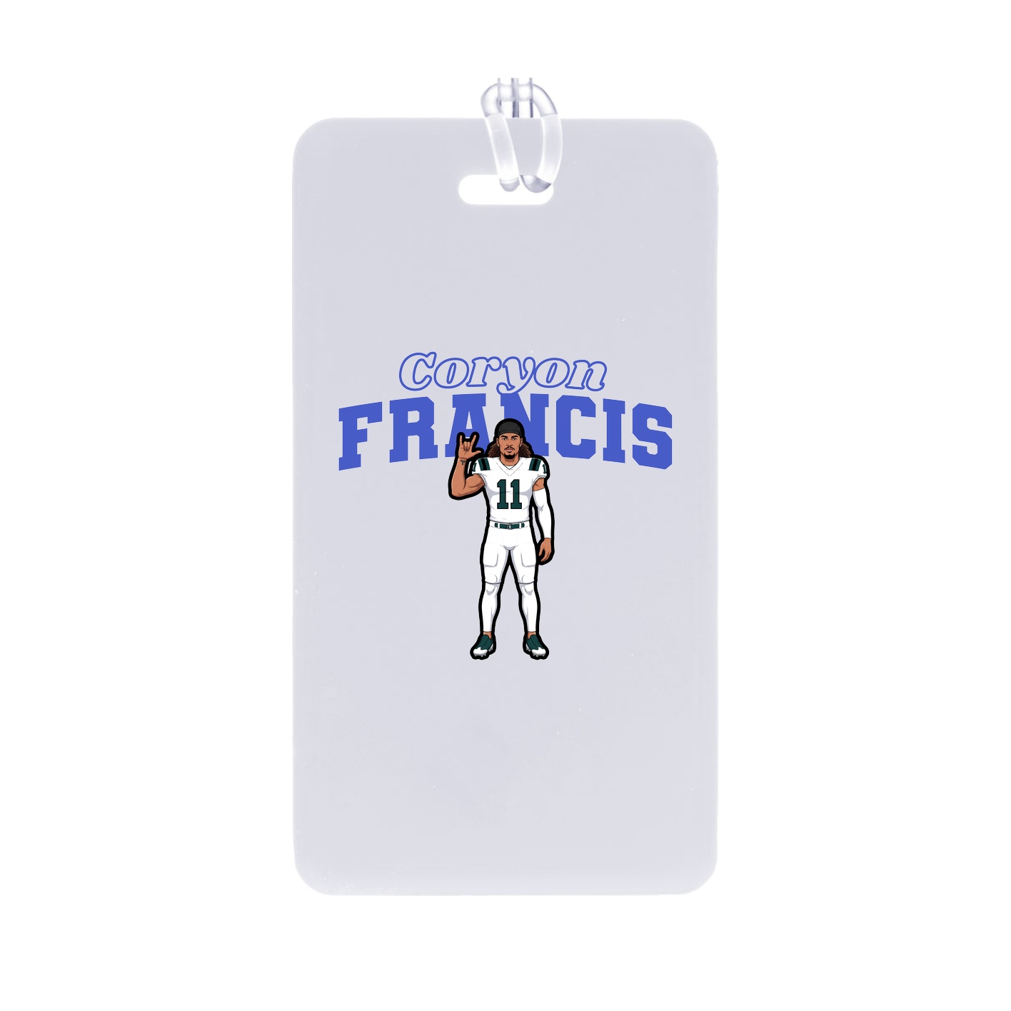Bag Tag — Name Arch in Classic