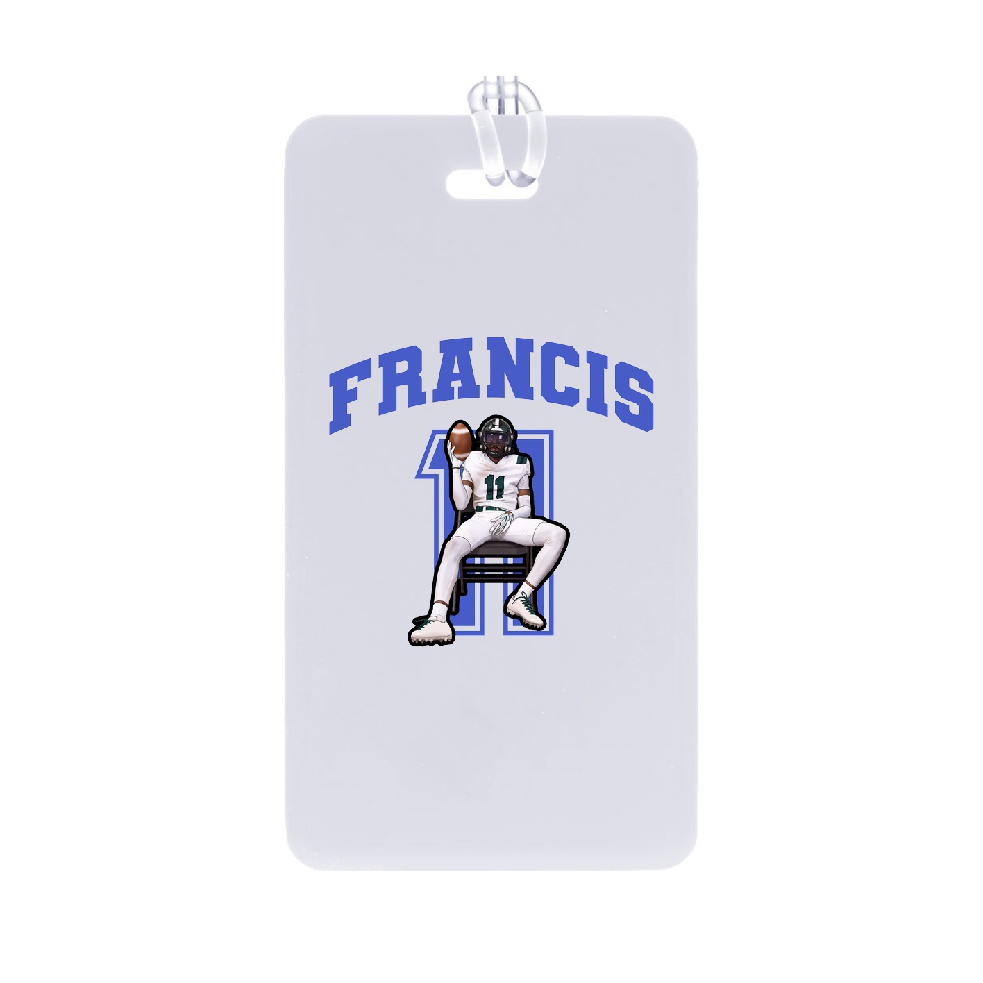 Bag Tag — Number in Classic