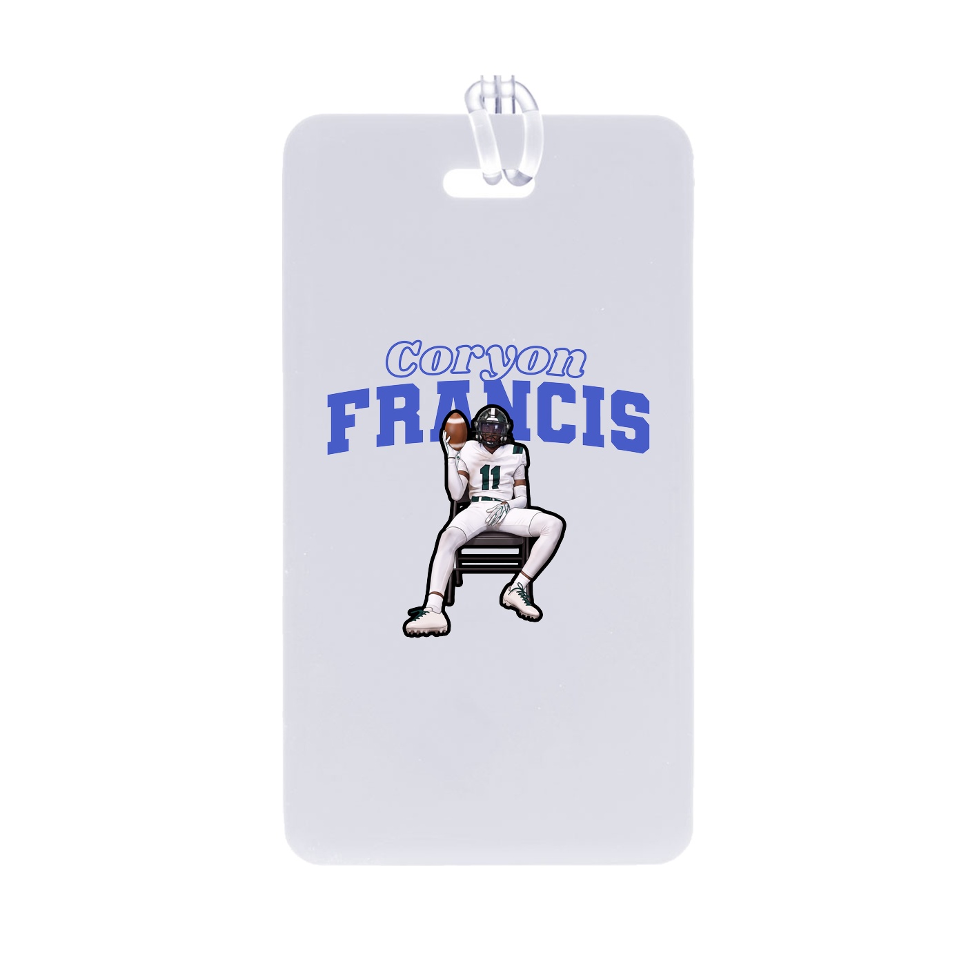 Bag Tag — Name Arch in Classic