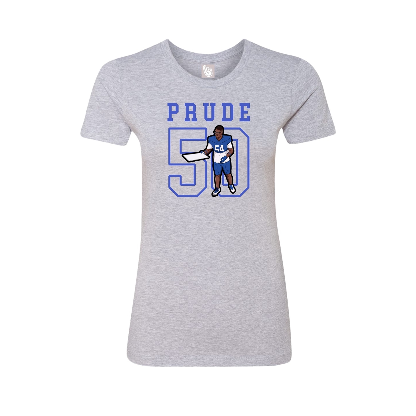 Fitted Women's Tee — Shirsey in Grey