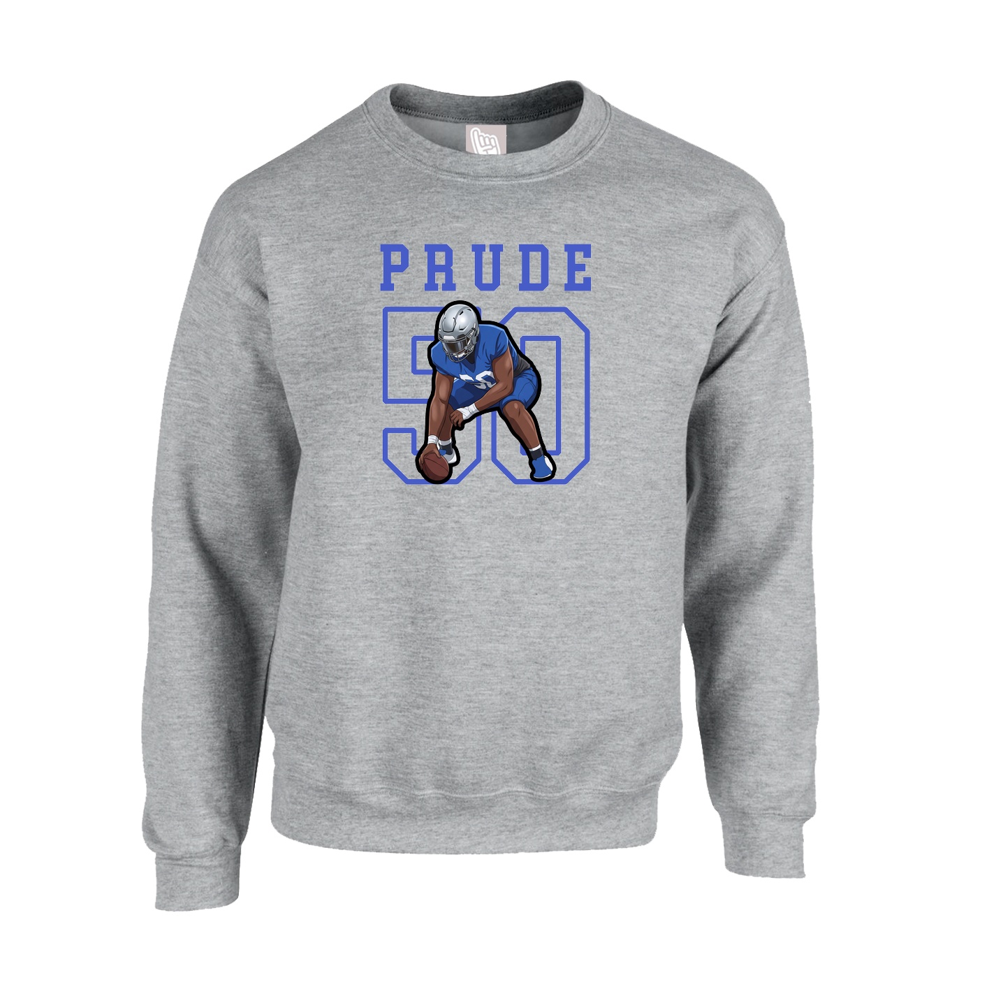 Fleece Crew — Shirsey in Grey