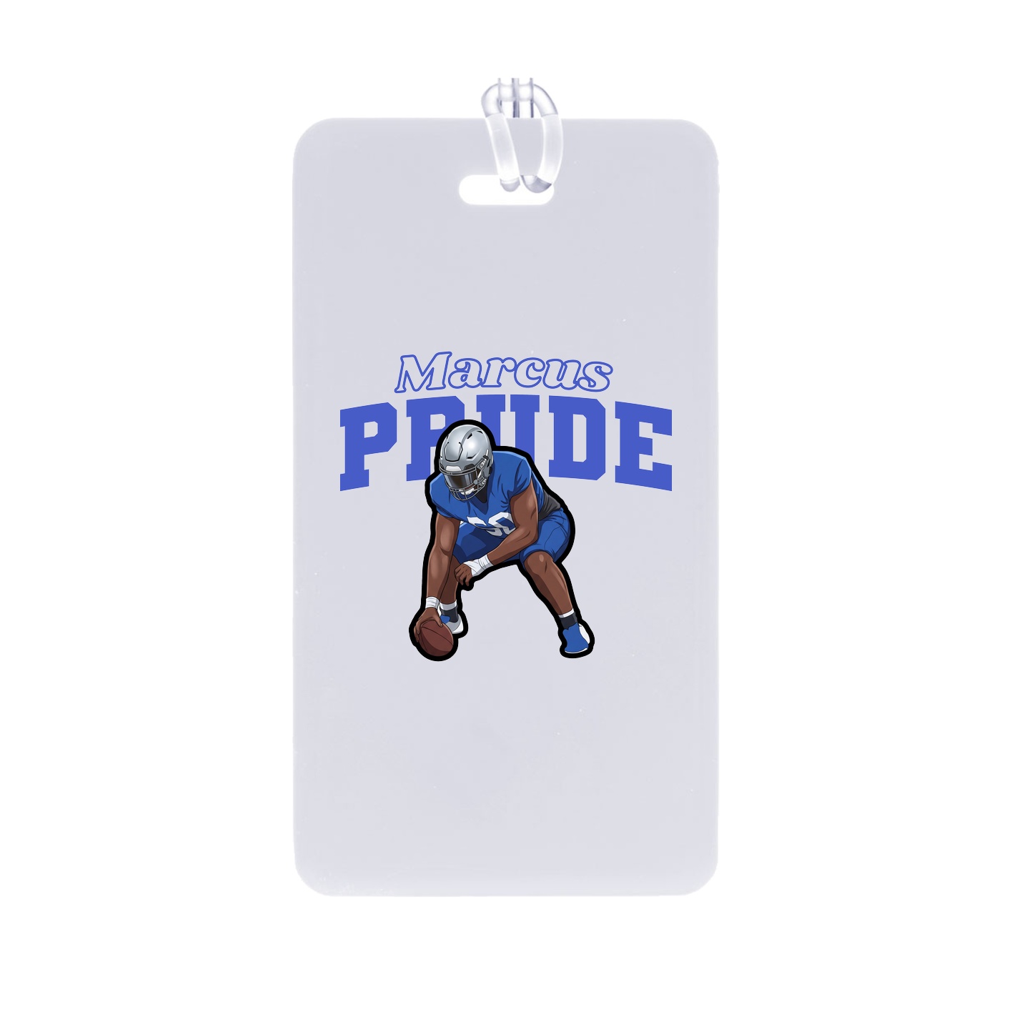 Bag Tag — Name Arch in Classic