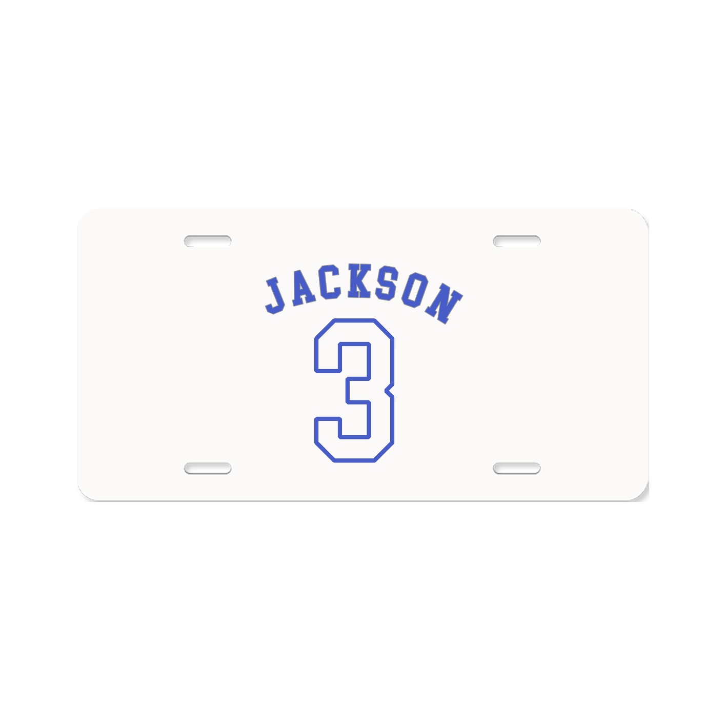 License Plate — Shirsey Arch in Classic