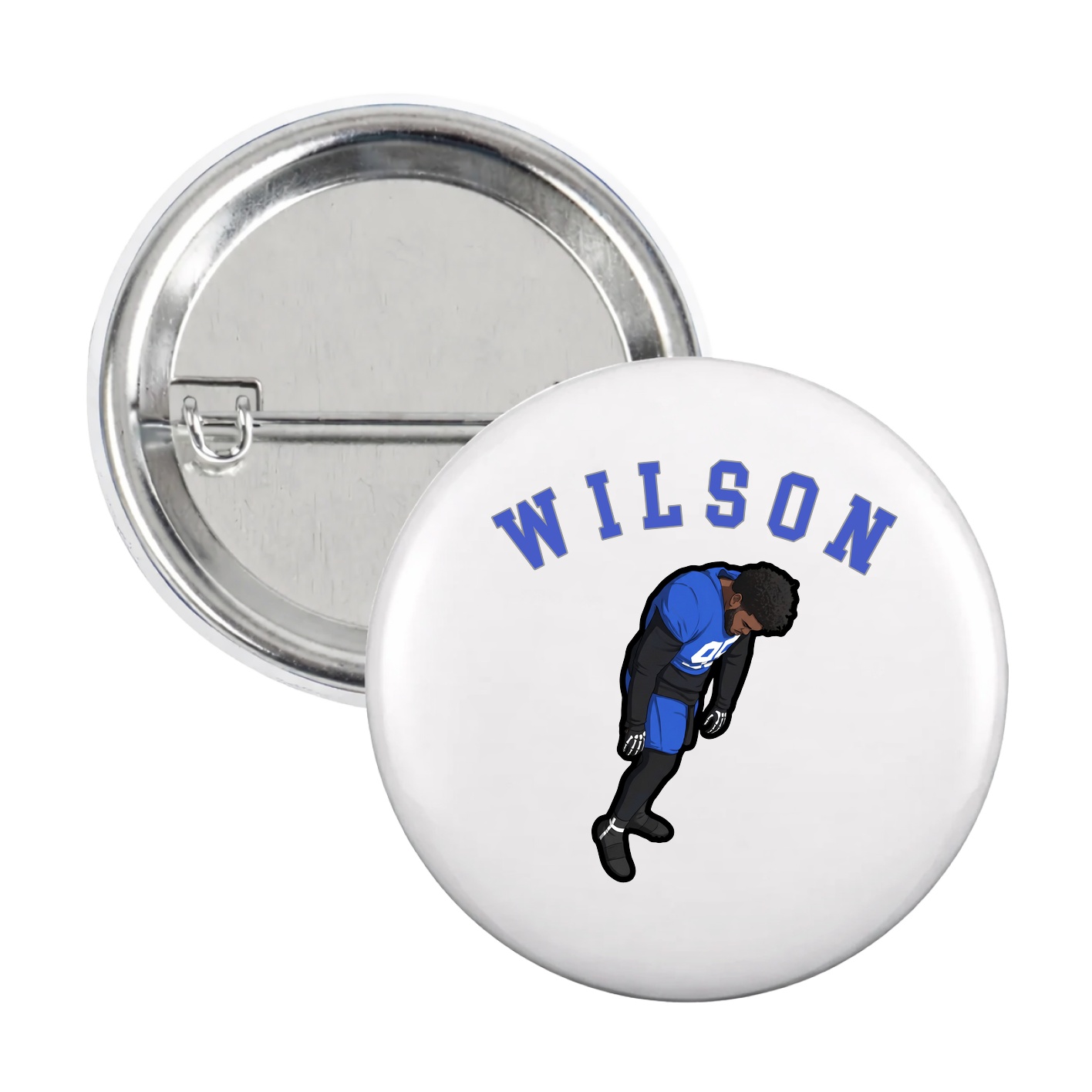 Game Day Button — Shirsey Arch in White