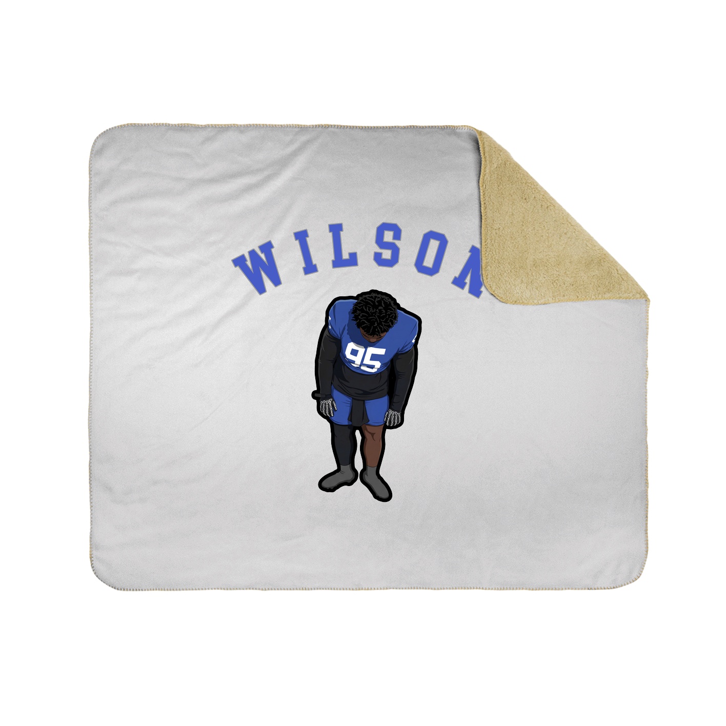 Throw Blanket — Shirsey Arch in White