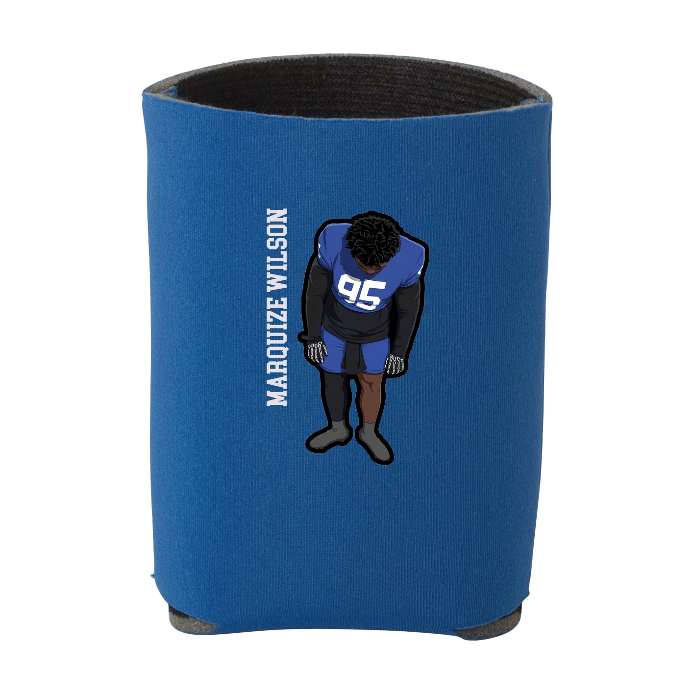 Can Holder — Name Vertical in Royal