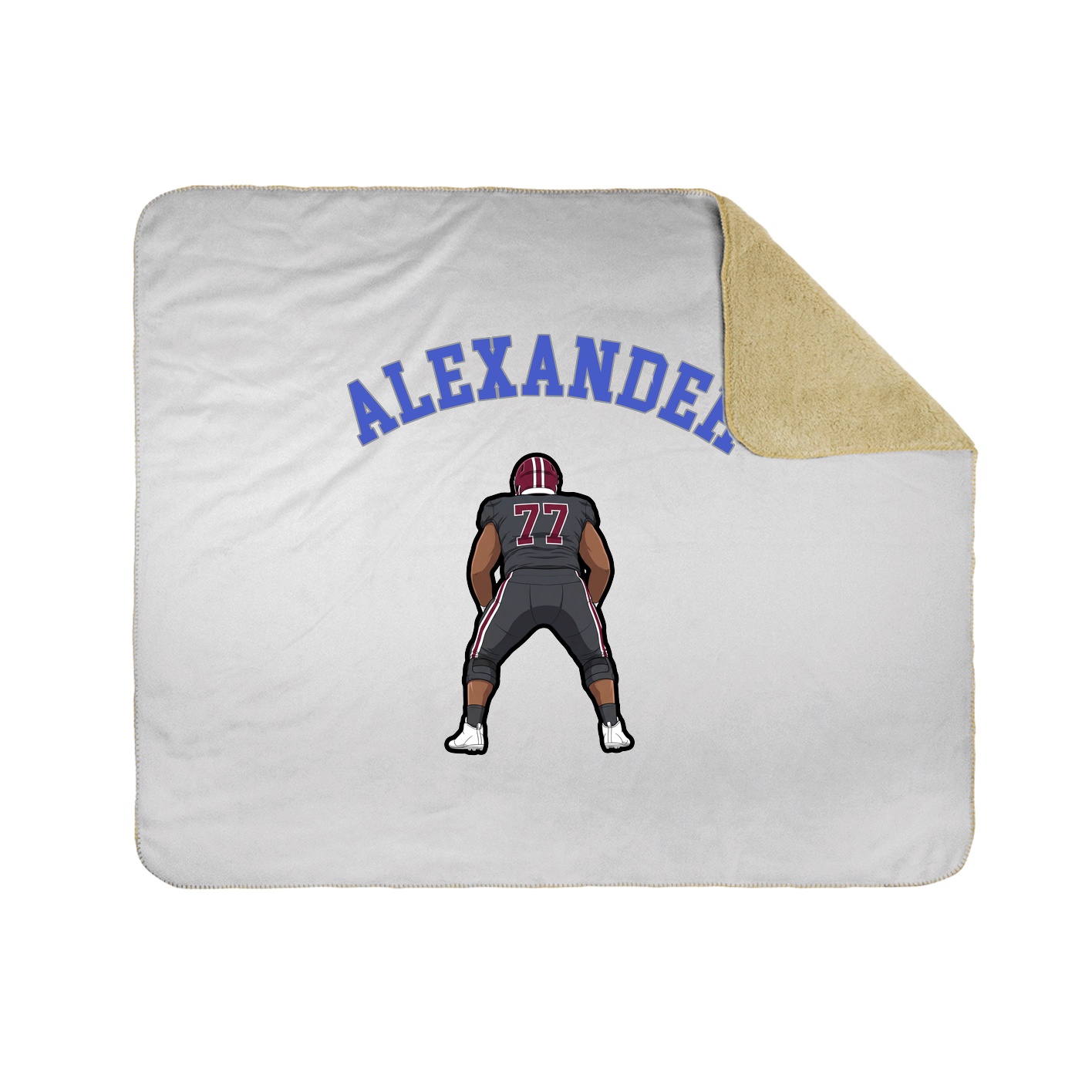 Throw Blanket — Shirsey Arch in White