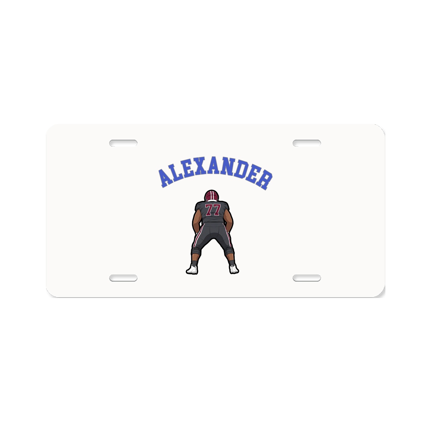License Plate — Shirsey Arch in Classic