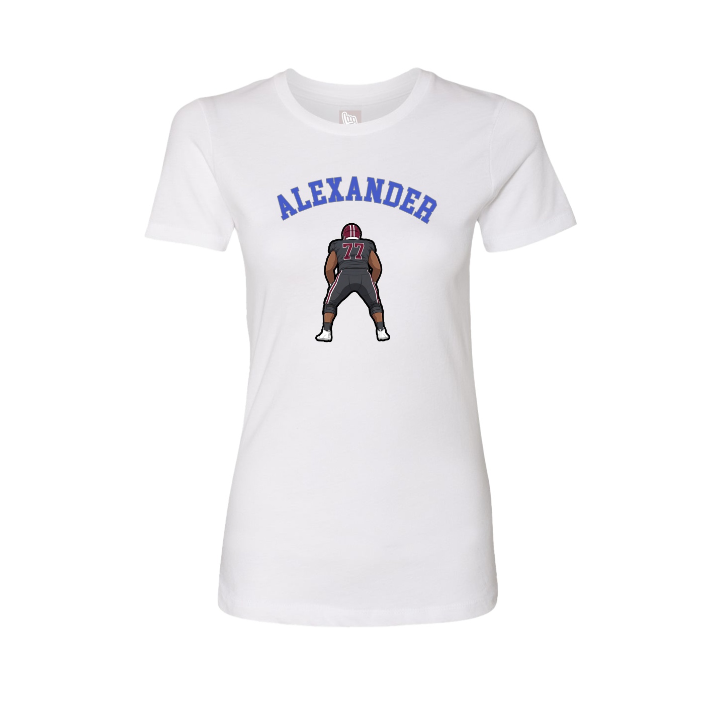 Womens Tee — Shirsey Arch in White