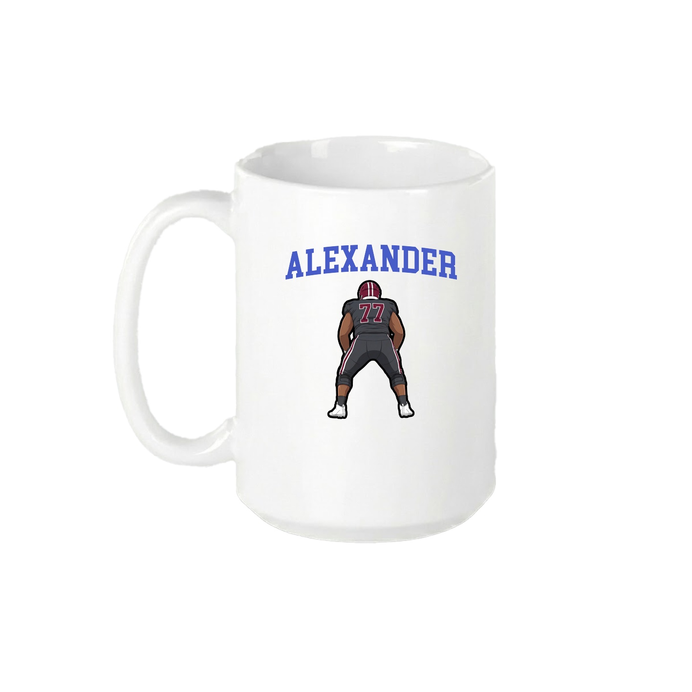 15oz Coffee Mug — Shirsey in White