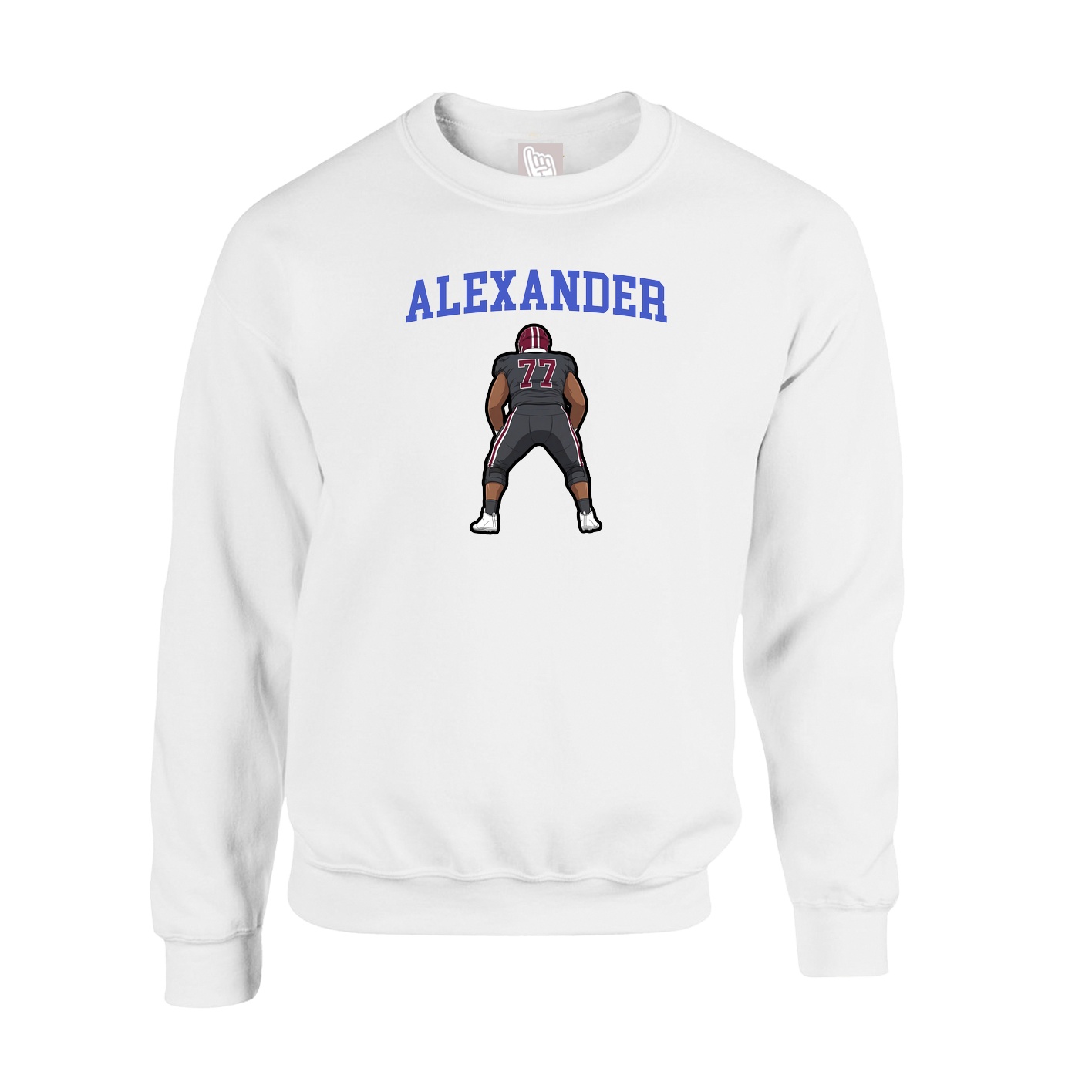 Fleece Crew — Shirsey in White