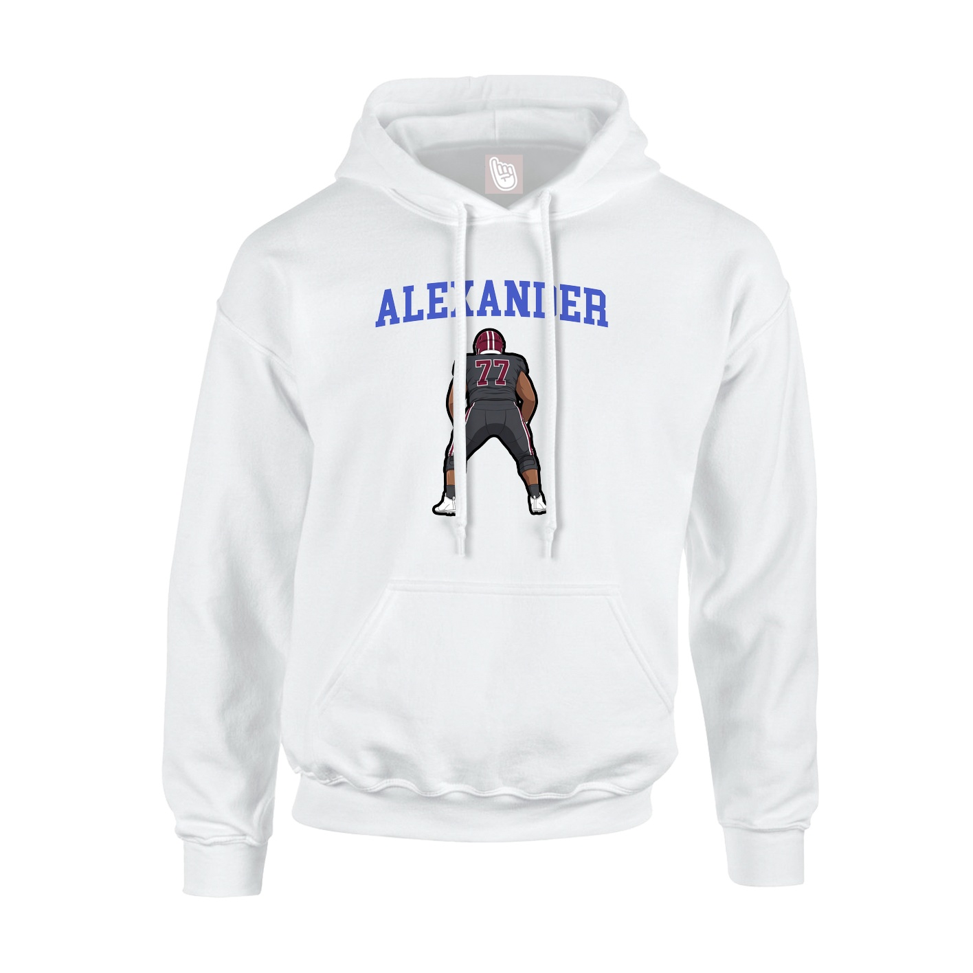 Youth Hoodie — Shirsey in White