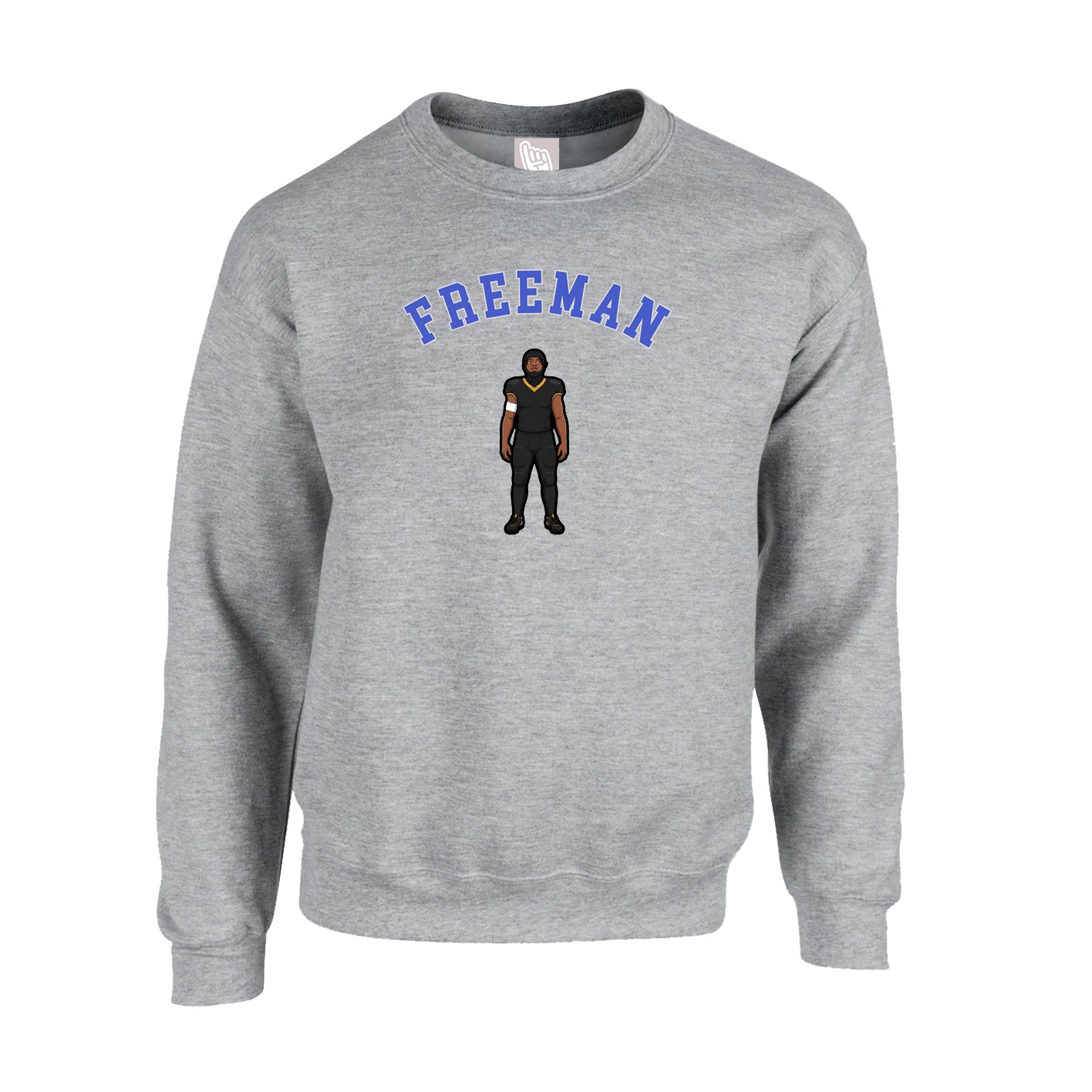 Fleece Crew — Shirsey Arch in Grey