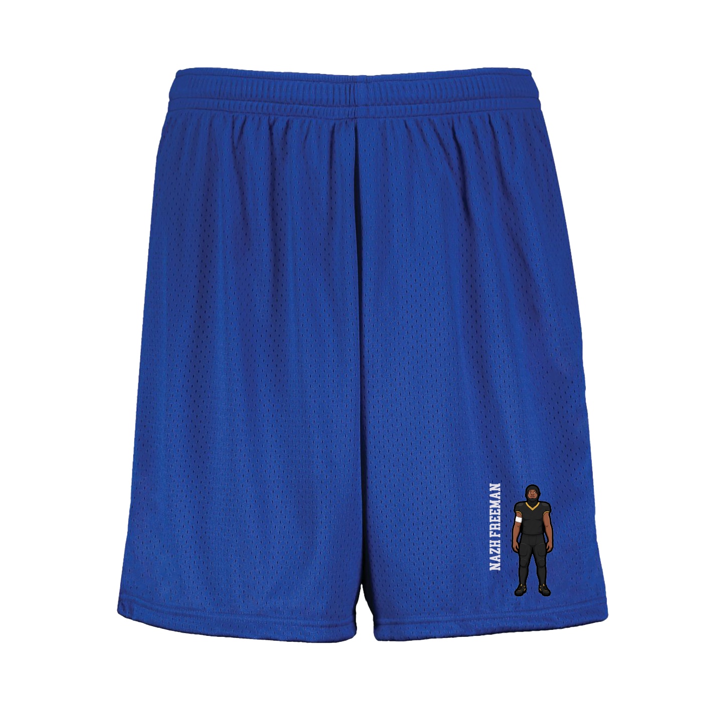 Shorts — Name Vertical in Royal