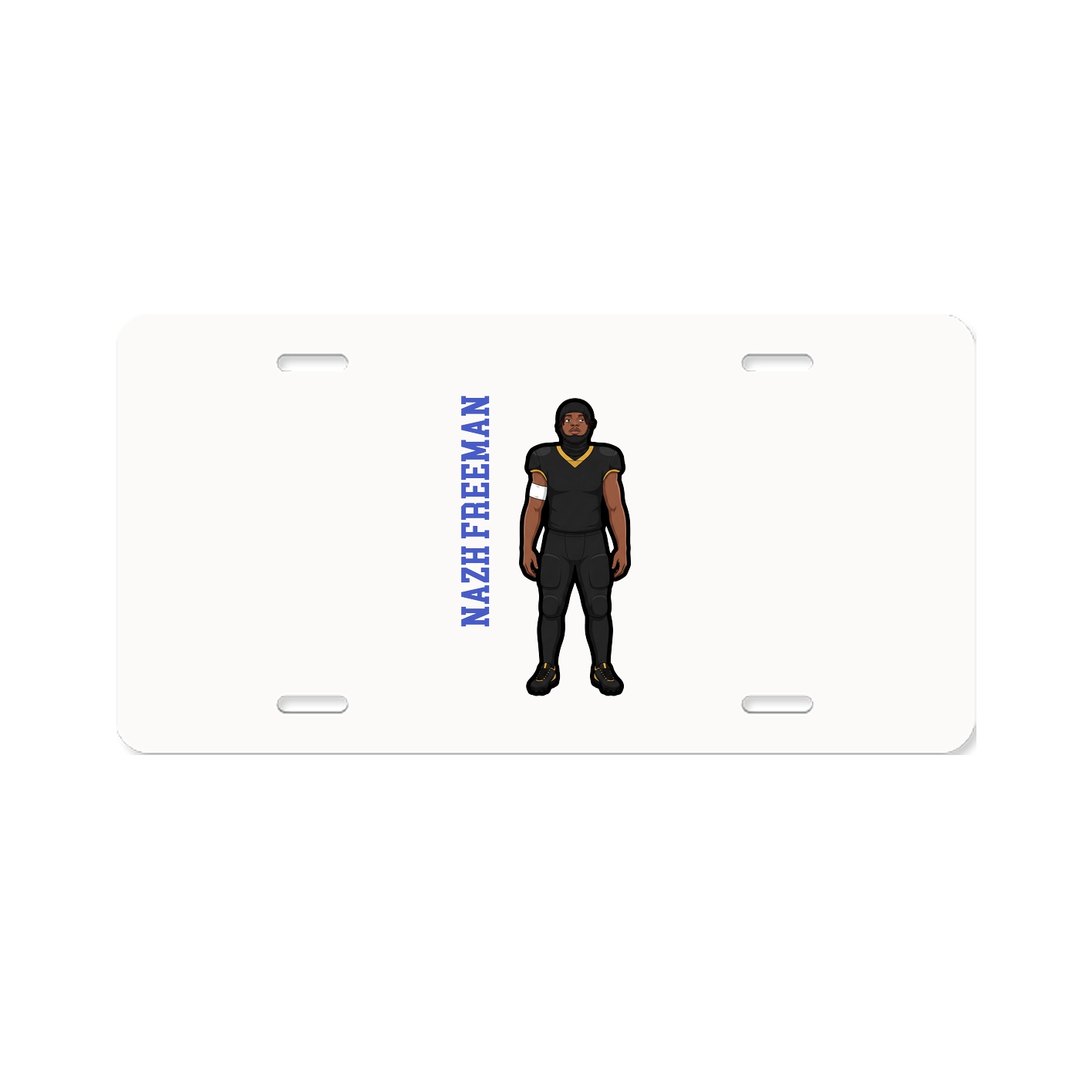 Aluminum License Plate