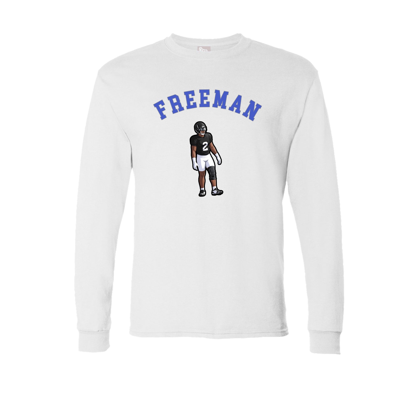 Long Sleeve Tee — Shirsey Arch in White