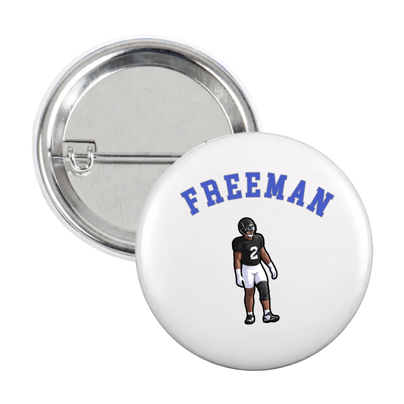 Game Day Button — Shirsey Arch in White
