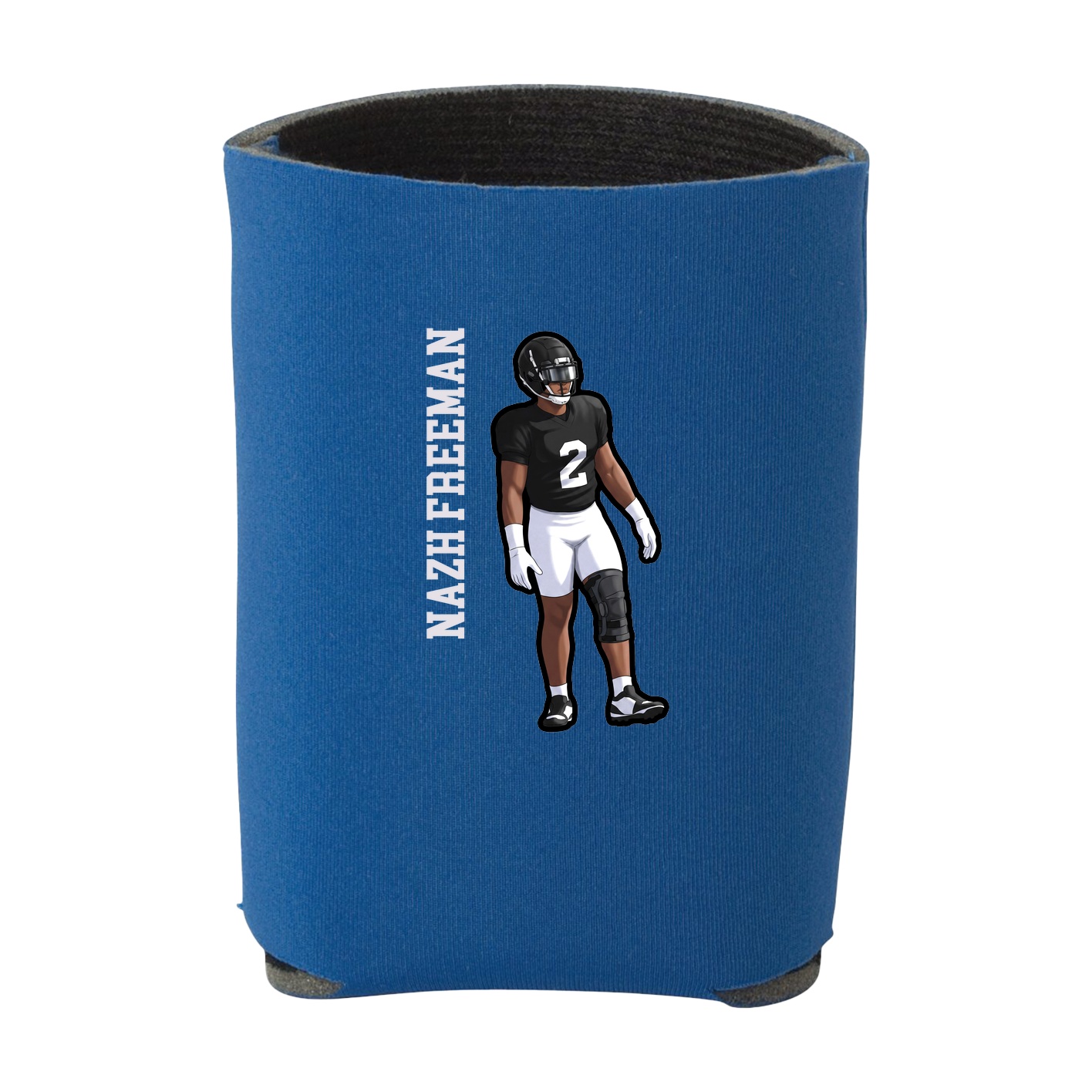 Can Holder — Name Vertical in Royal