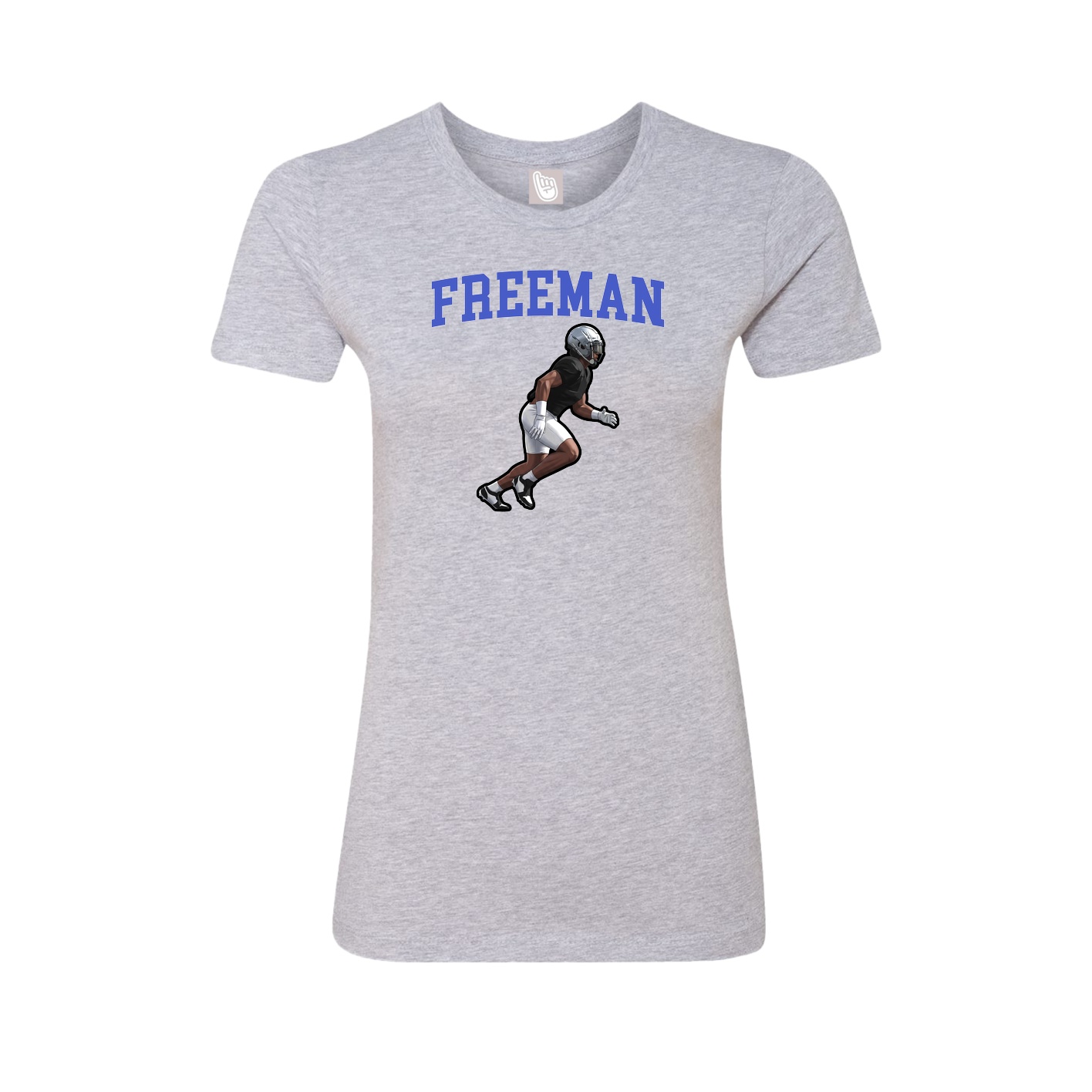 Fitted Women's Tee — Shirsey in Grey