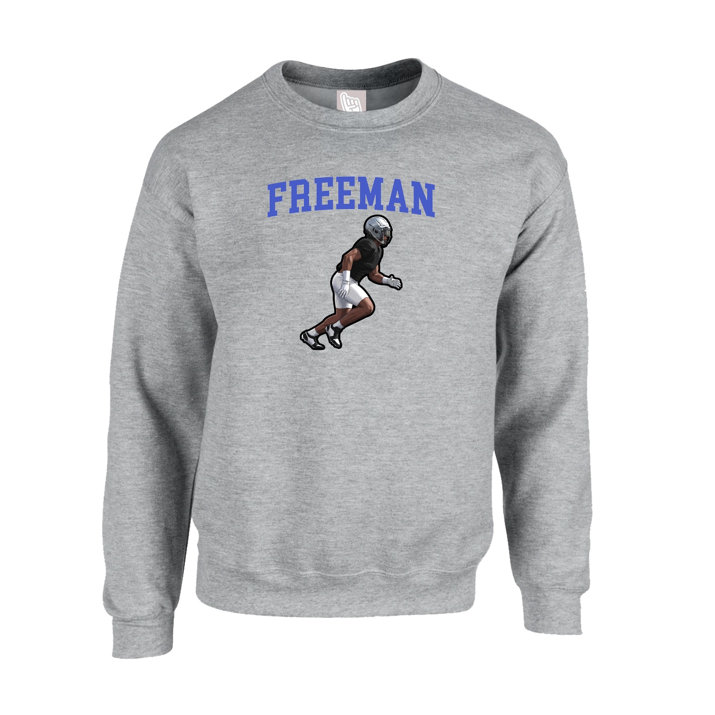 Fleece Crew — Shirsey in Grey