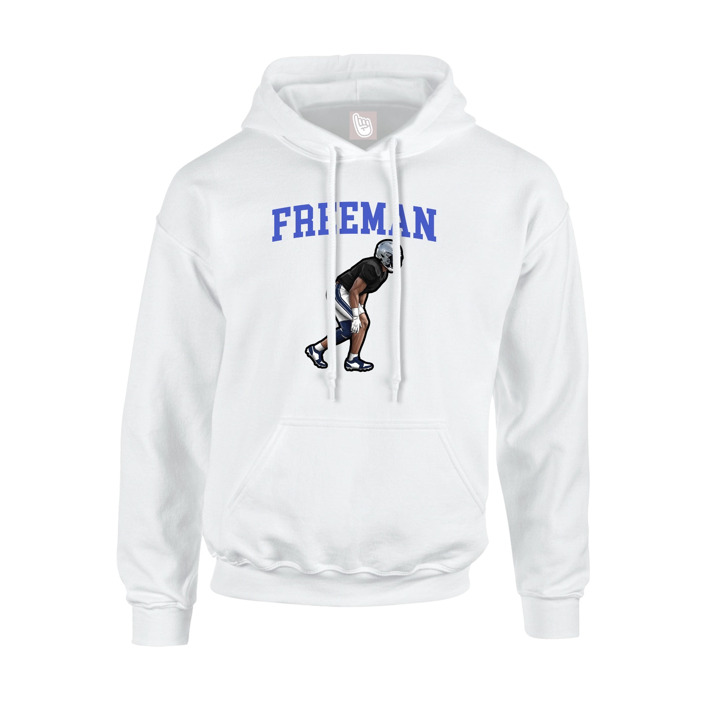 Hoodie — Shirsey in White