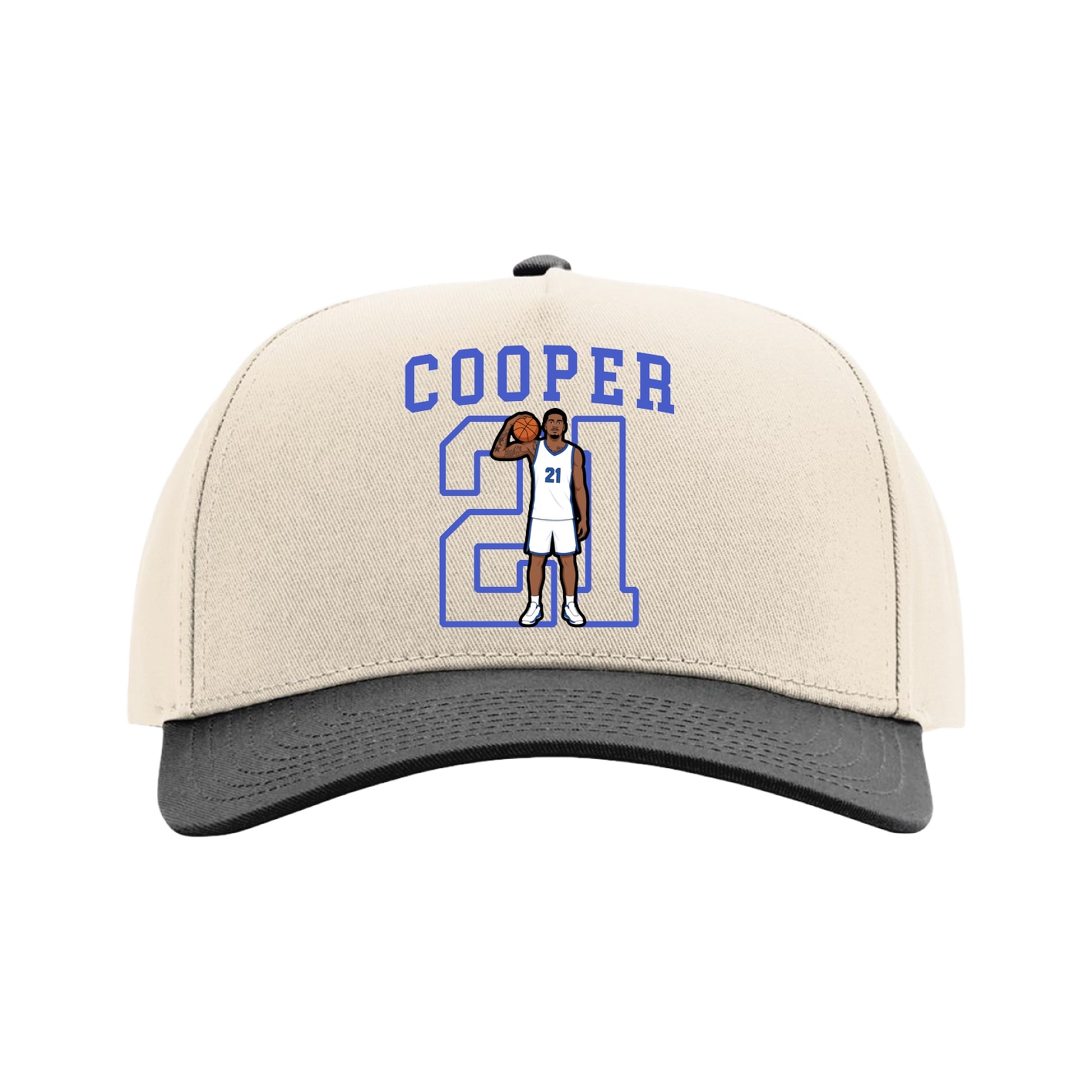Full Fabric Five-Panel Champ Cap