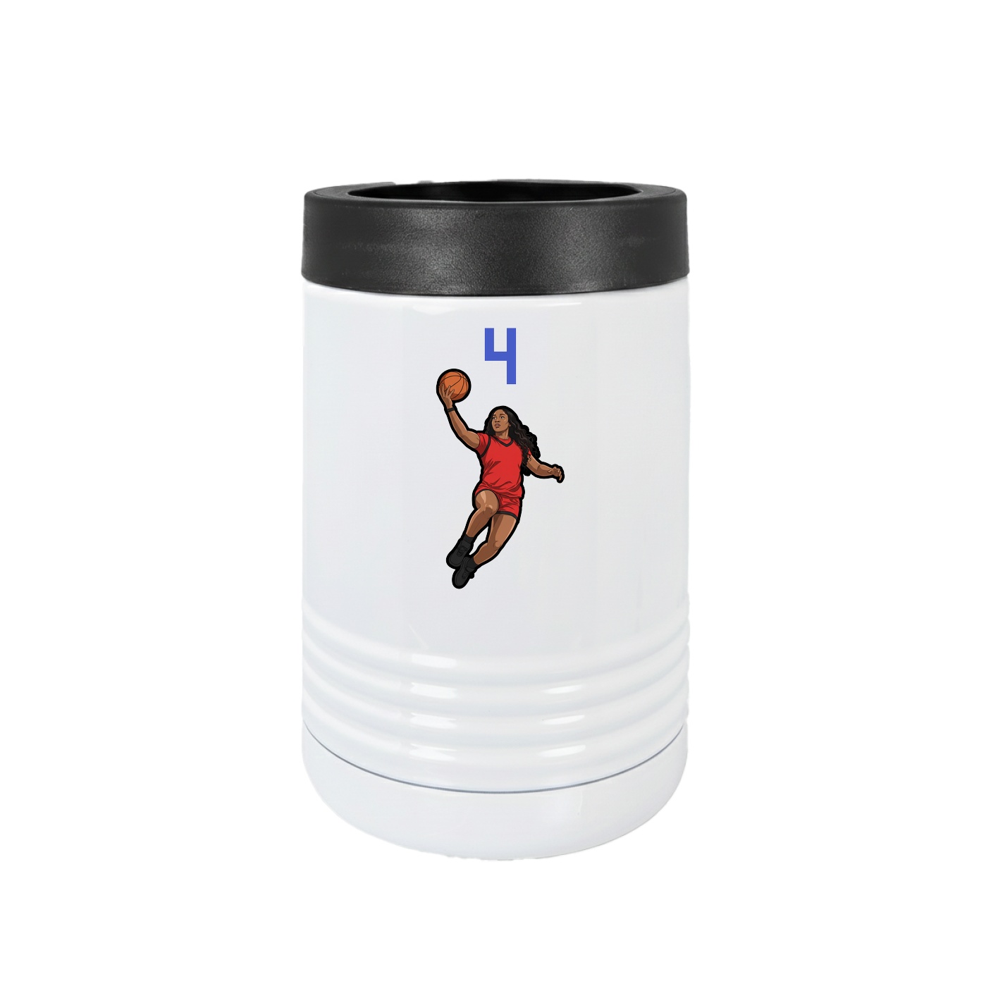 Beverage Holder — Number Top in White