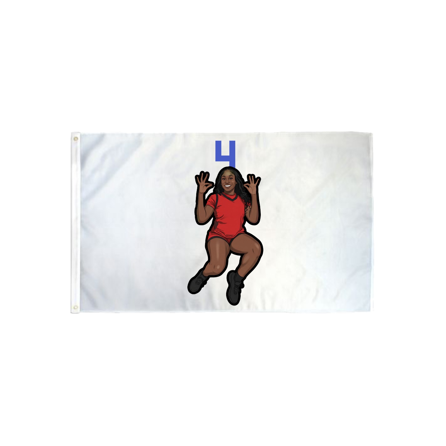 3x5 Flag — Number Top in Classic