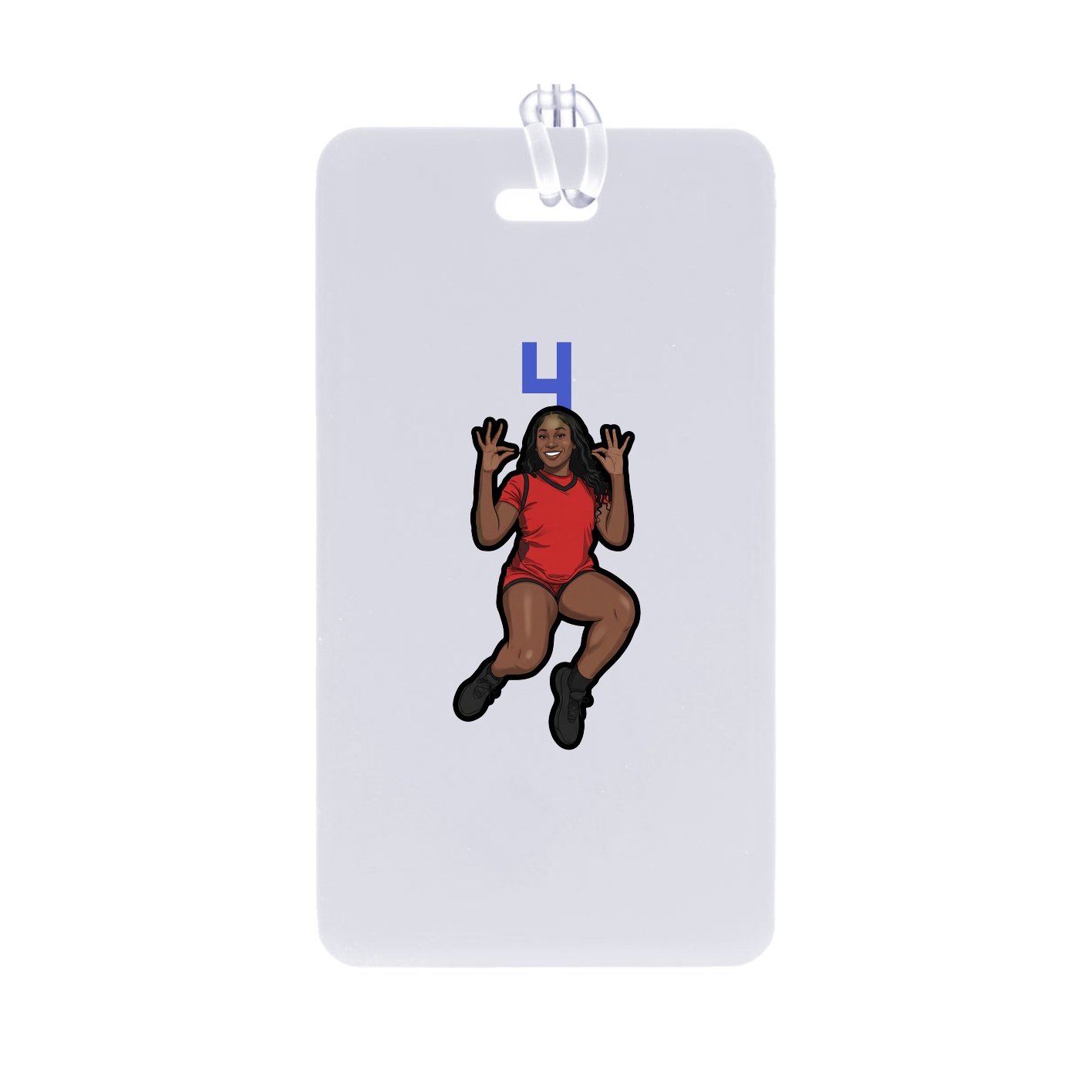 Bag Tag — Number Top in Classic