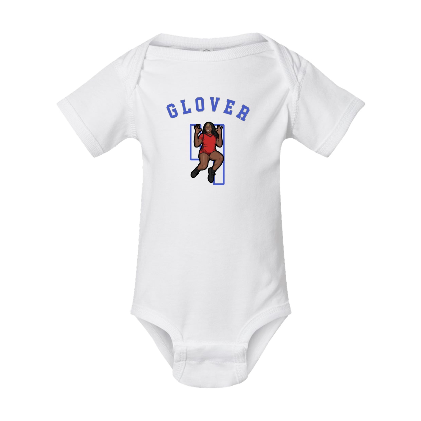 Baby Onesie — Shirsey Arch in White
