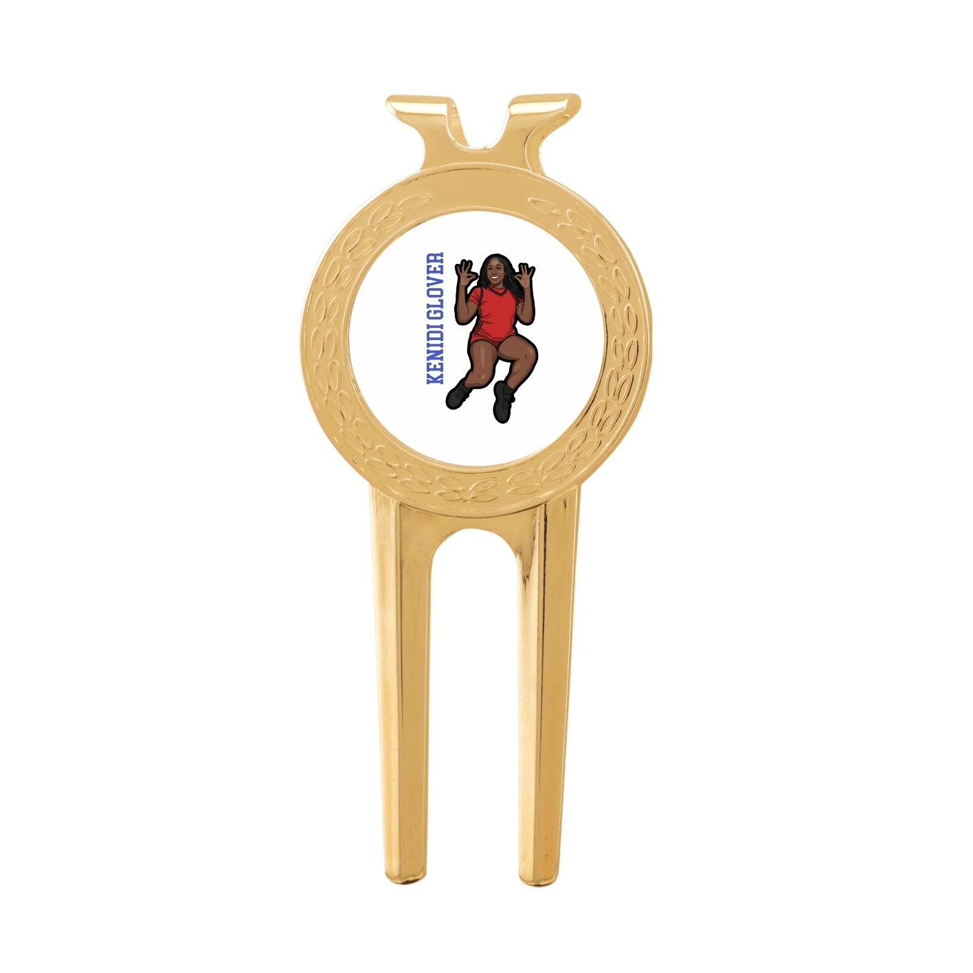 Divot Tool with Ball Marker — Name Vertical in Classic