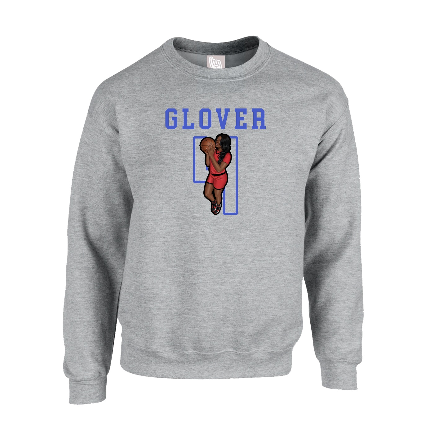 Fleece Crew — Shirsey in Grey