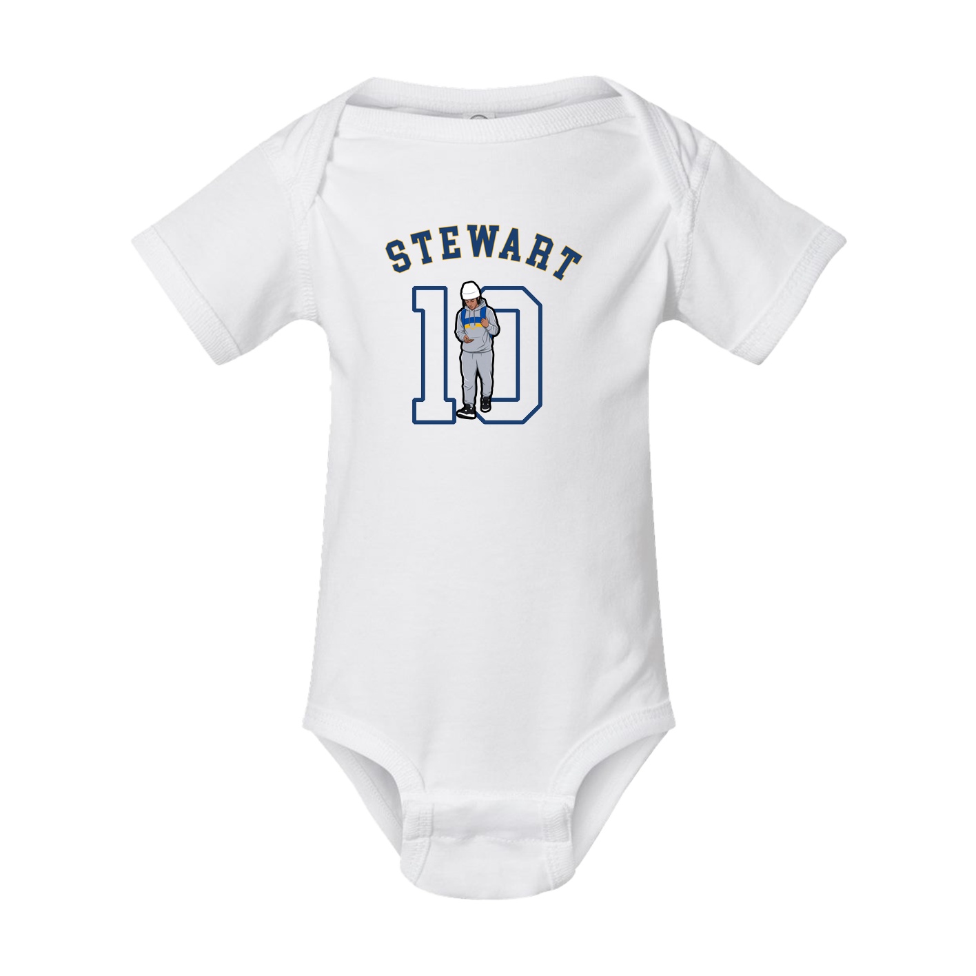 Baby Onesie — Shirsey Arch in White