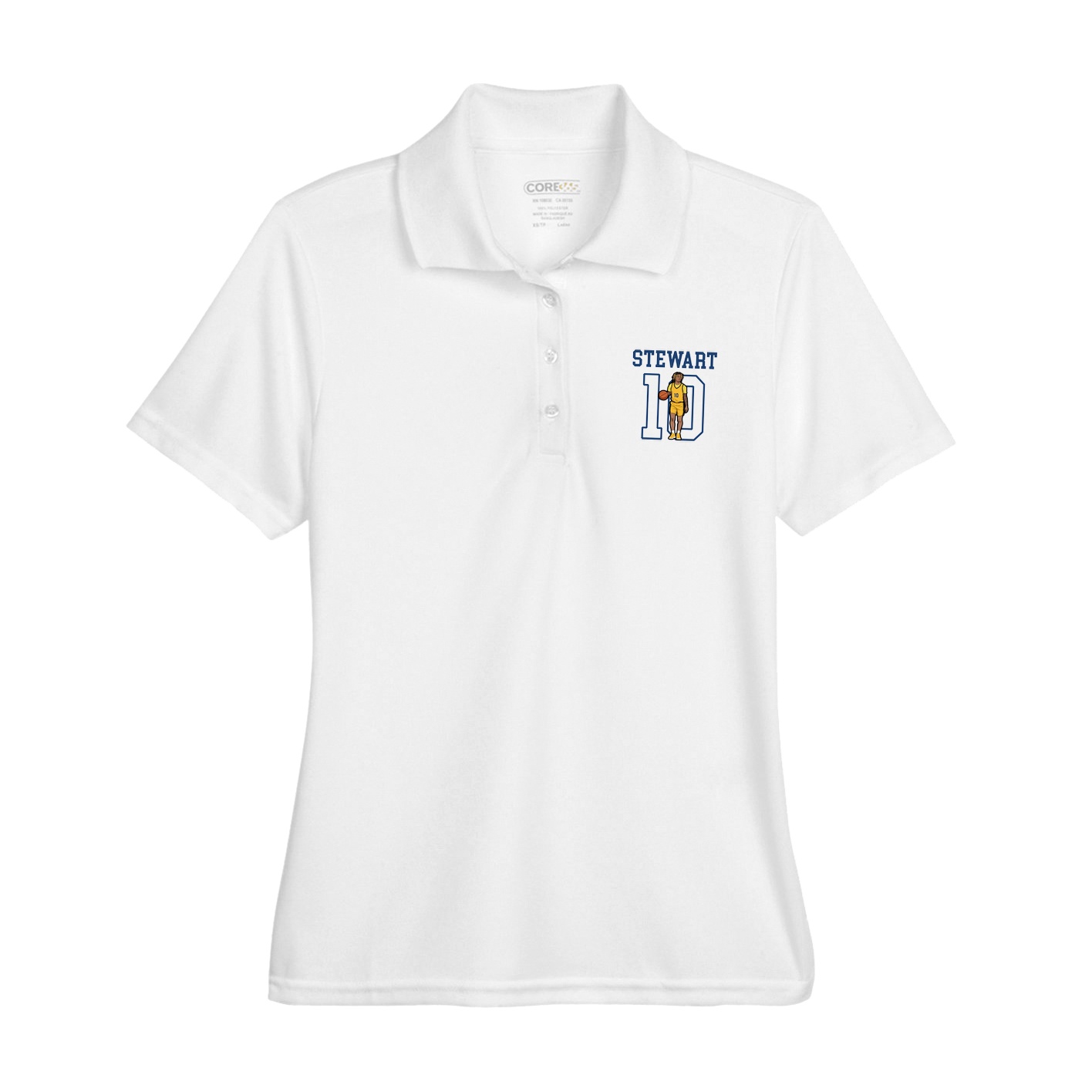 Womens Performance Polo — Shirsey in White
