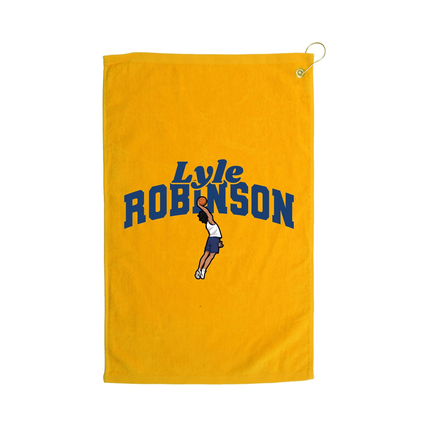 Golf Towel — Signature Arch in Gold