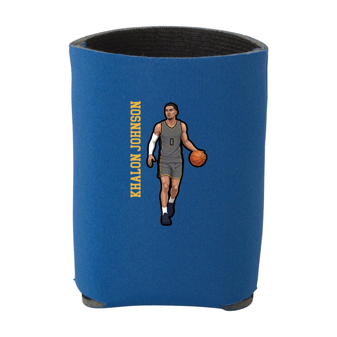 Can Holder — Name Vertical in Royal